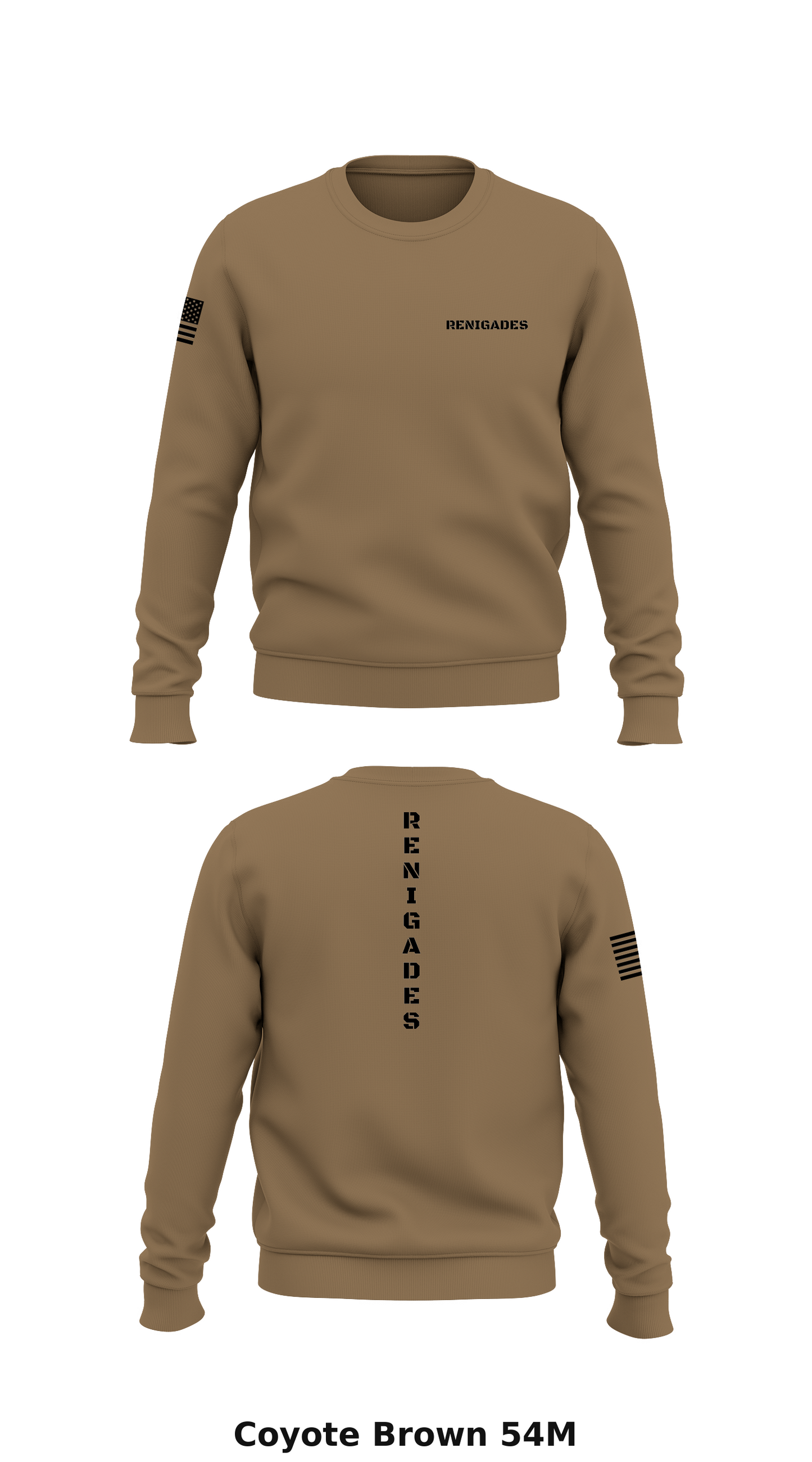 Renigades Store 1 Core Men's Crewneck Performance Sweatshirt - 54M