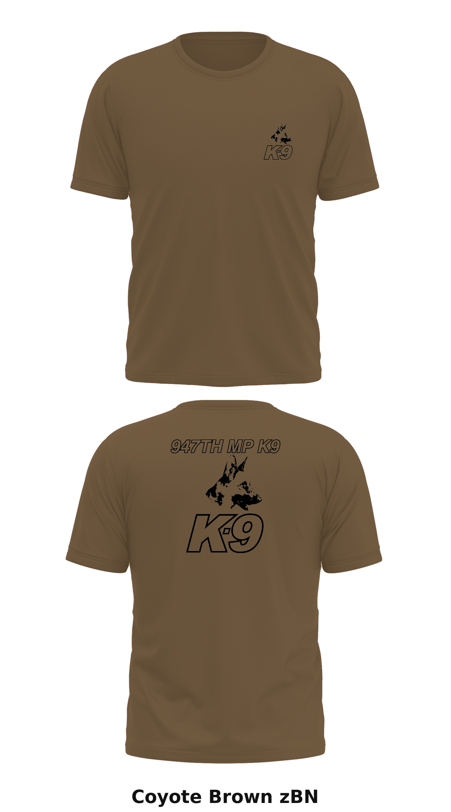 947th MP K9 Store 2 Core Men's SS Performance Tee - zBN