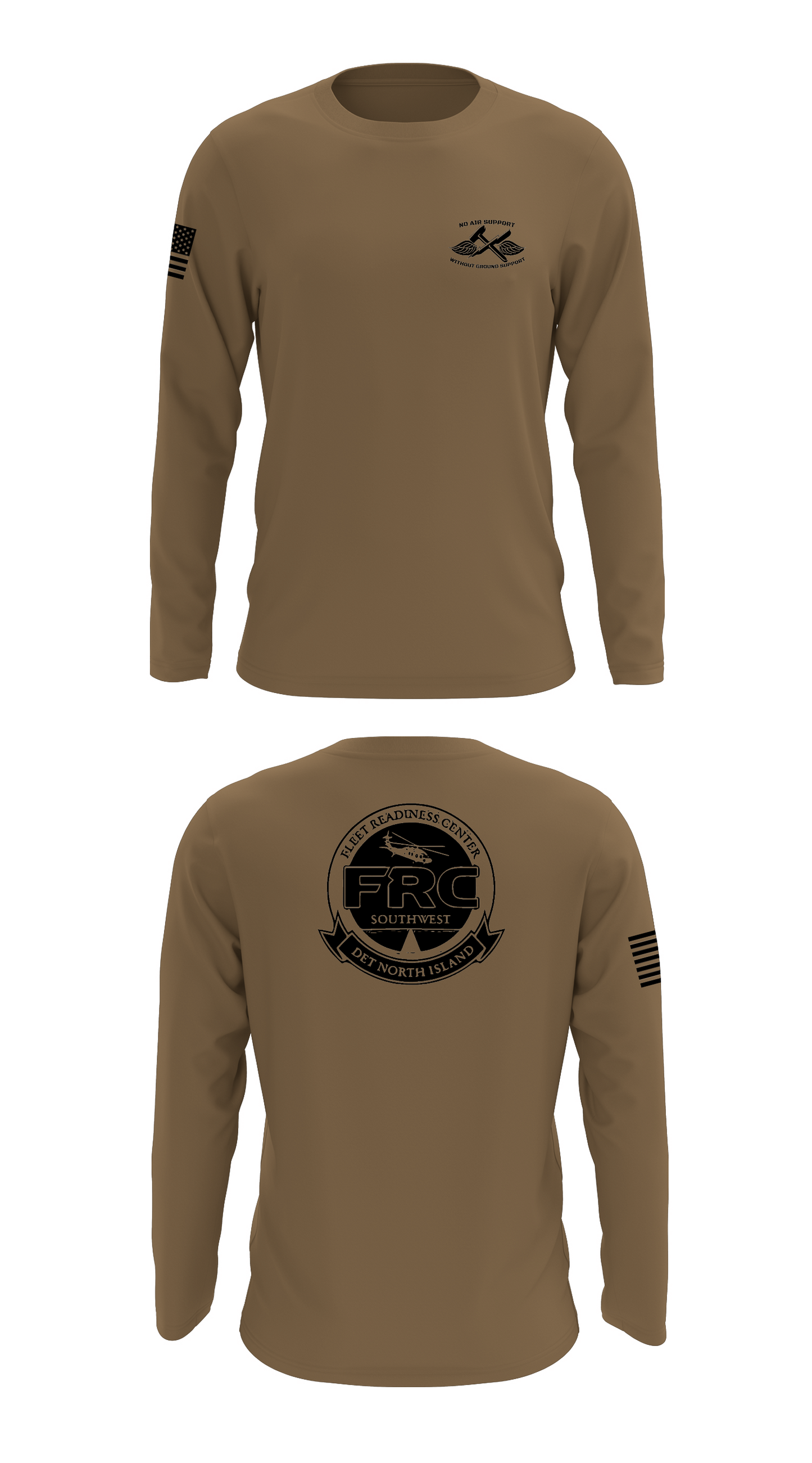 Fleet readiness Center Southwest Store 1 Core Men's LS Performance Tee - 60750778310