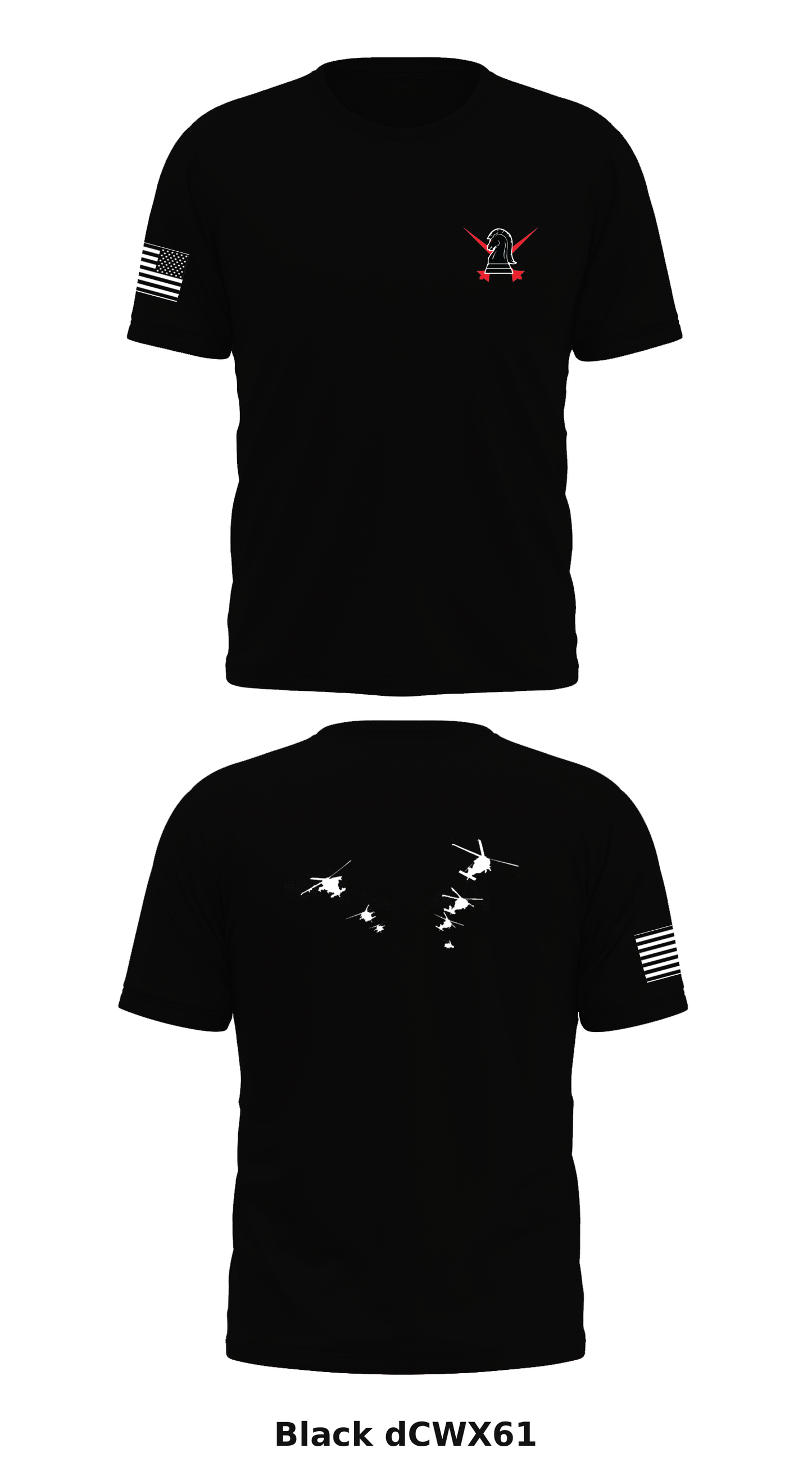 B Co 5-101 Lancers Store 1 Core Men's SS Performance Tee - dCWX61