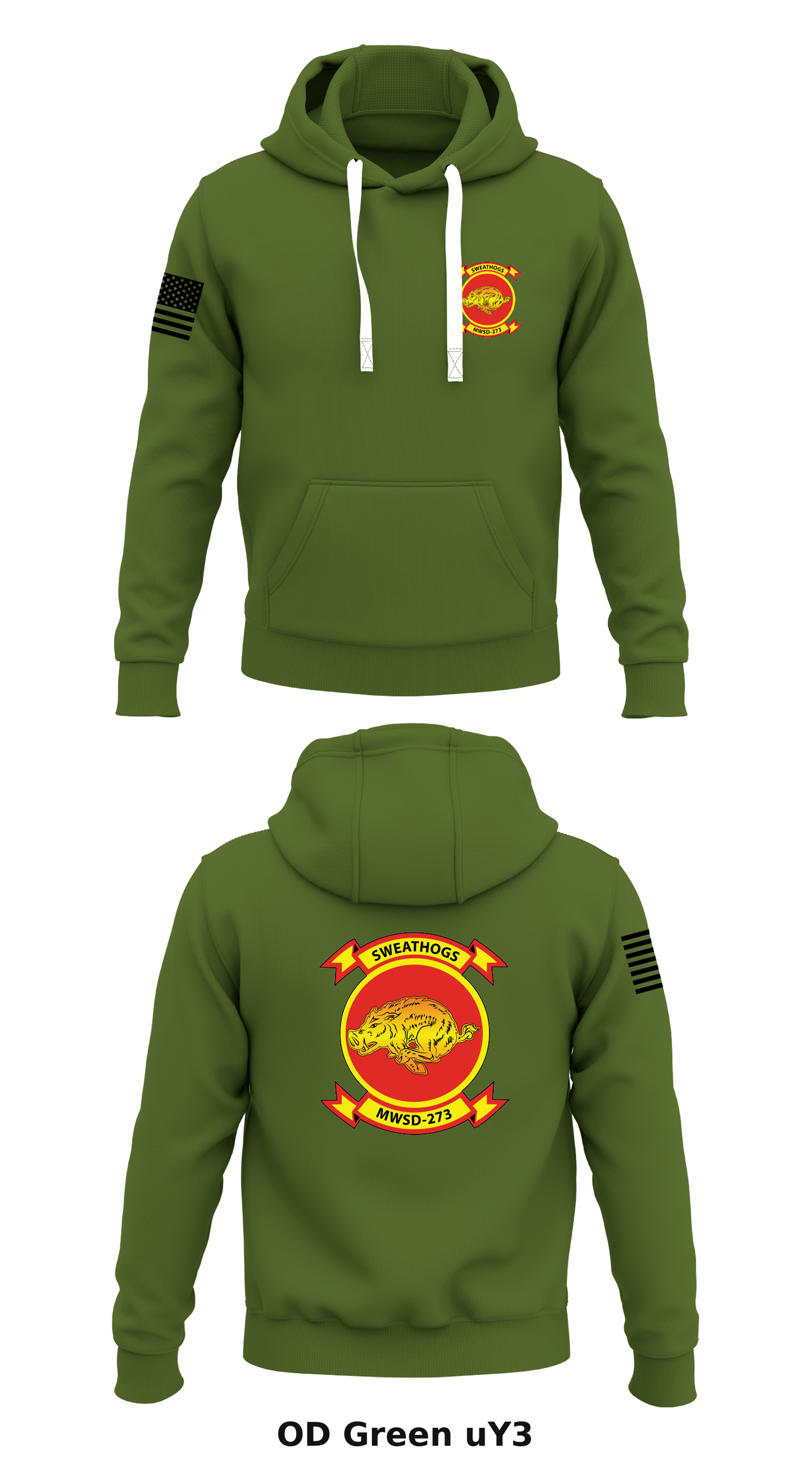 MWSD 273 Store 1 Core Men's Hooded Performance Sweatshirt - uY3