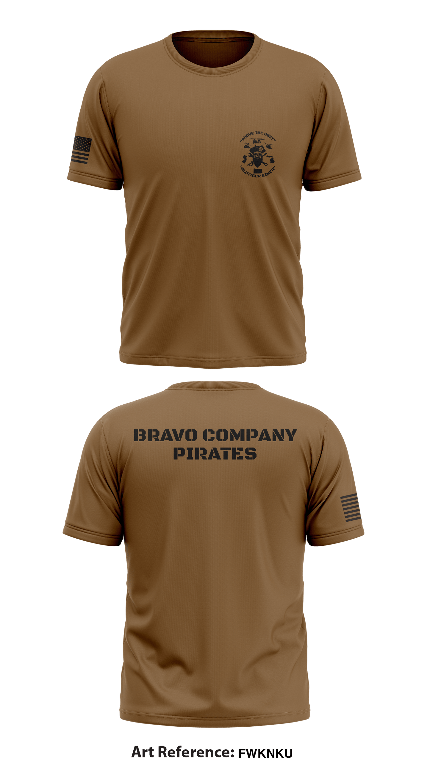 Bravo Company Pirates Store 1 Core Men's SS Performance Tee - fWknKu