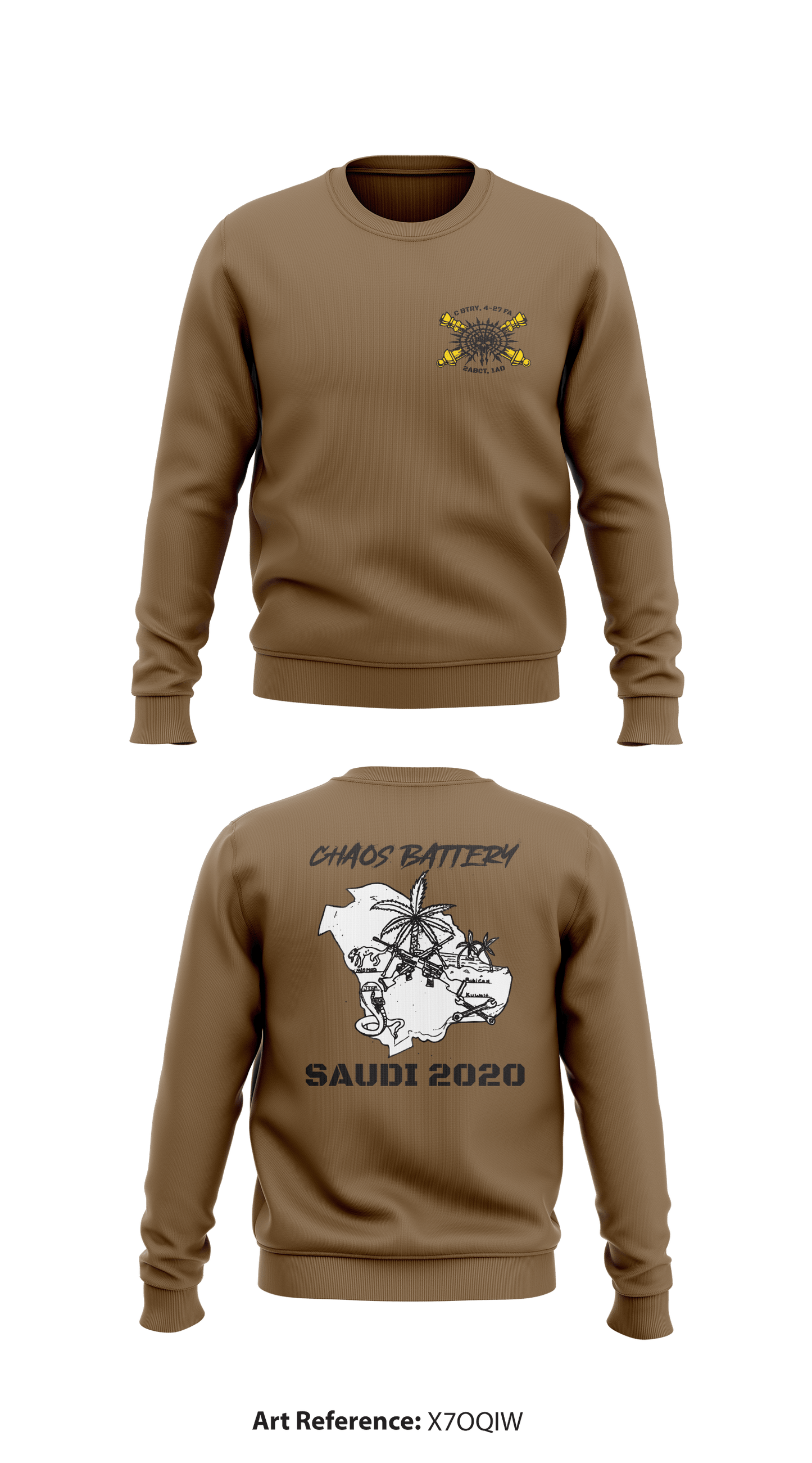 Chaos Battery, 4-27 FA, 2/1 AD Store 1 Core Men's Crewneck Performance Sweatshirt - x7OQiw