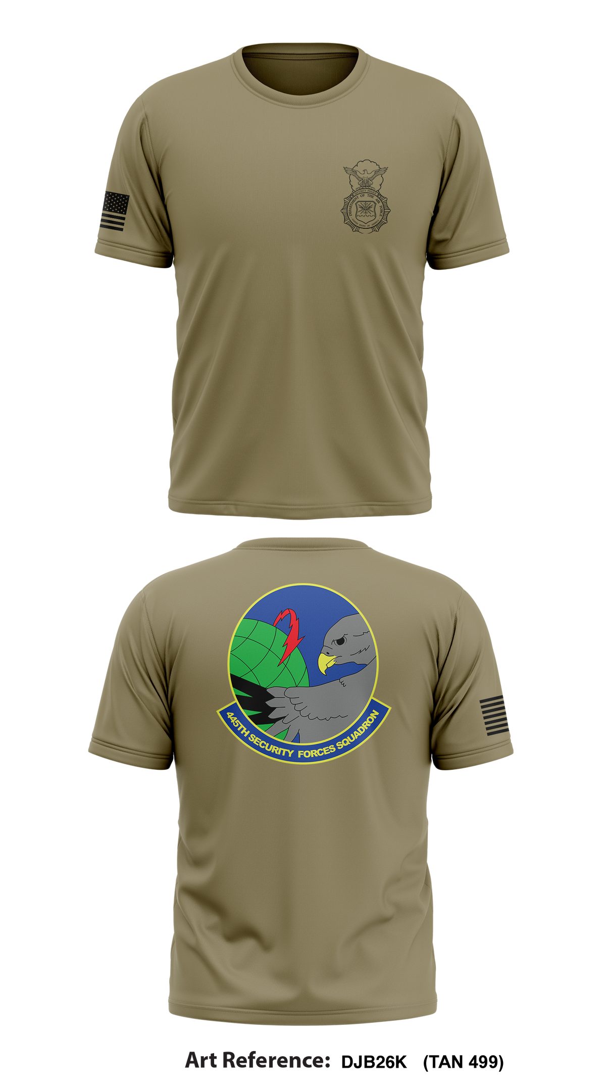 445th SFS WPAFB Store 1 Core Men's SS Performance Tee - DjB26k