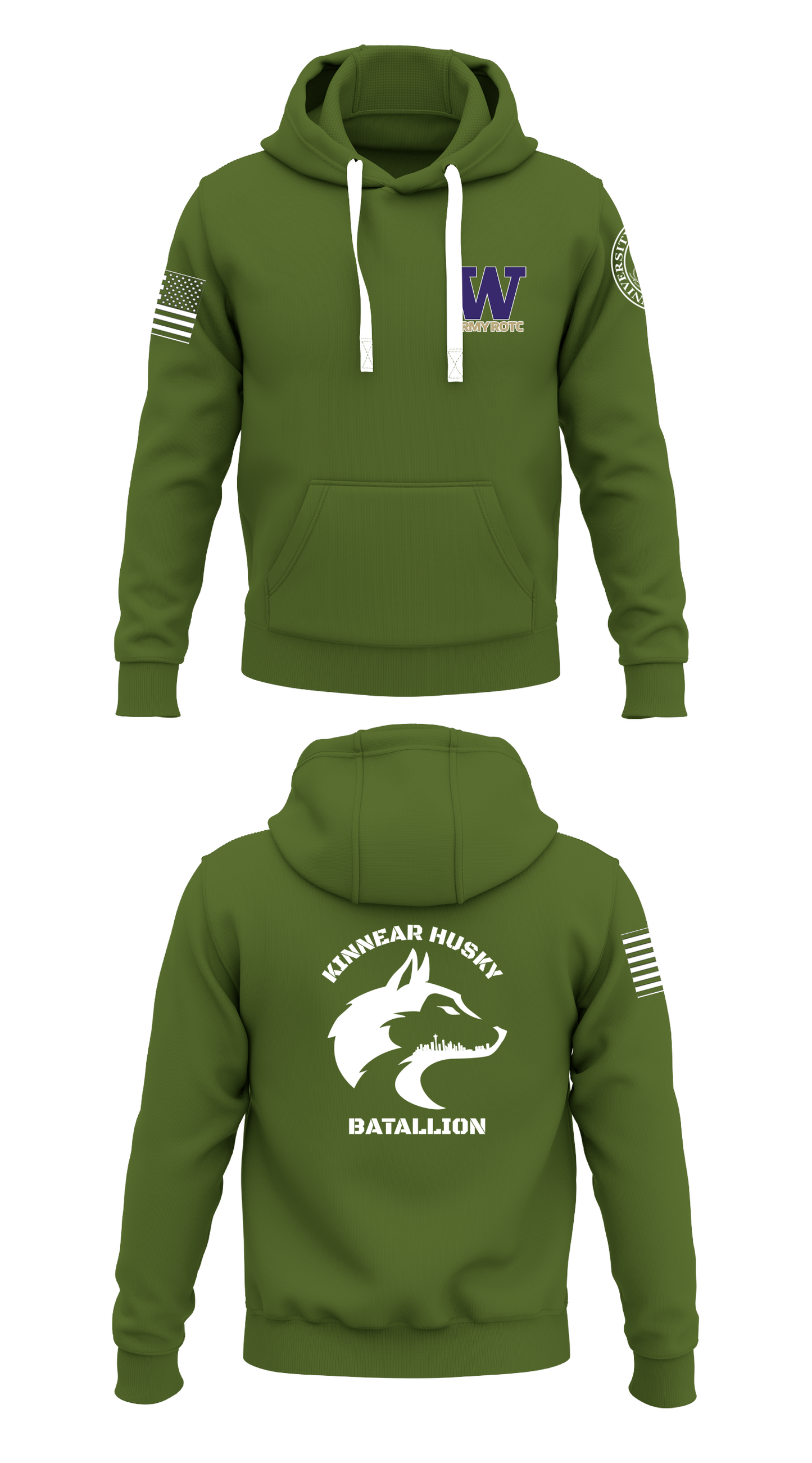 Kinnear Husky Batallion Store 1 Core Men's Hooded Performance Sweatshirt - 59555848481