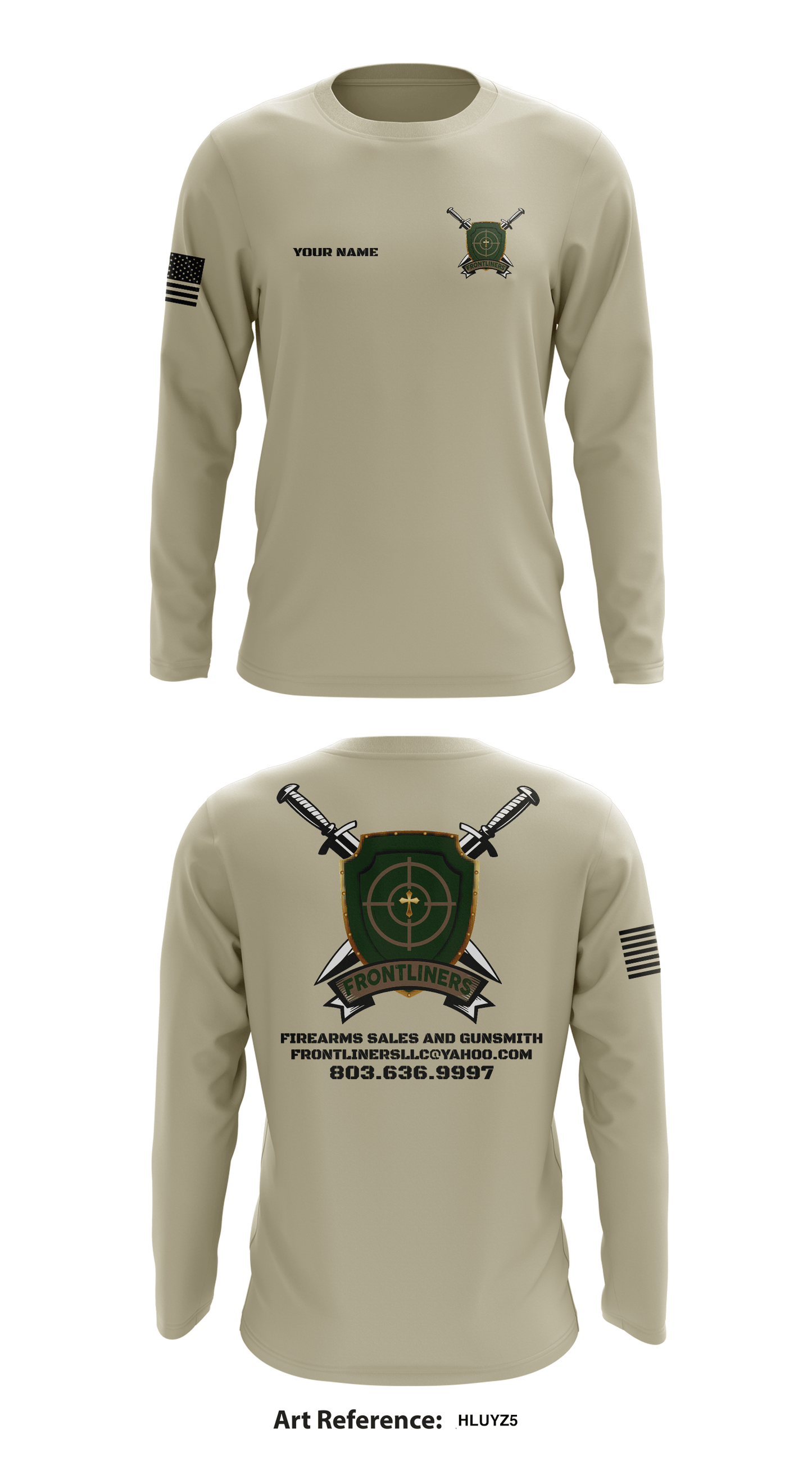 Frontliners Store 1 Core Men's LS Performance Tee - hLuYZ5