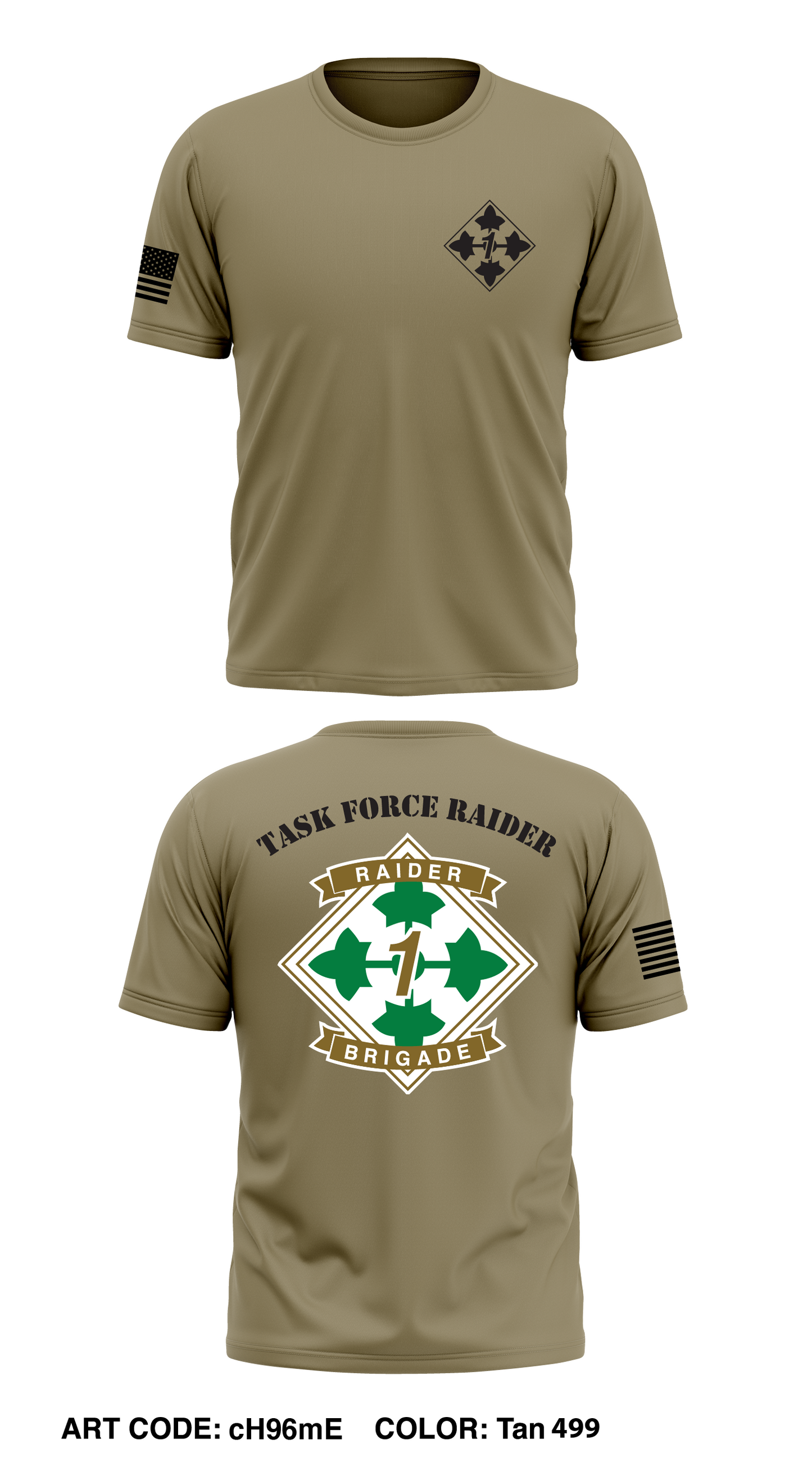 1SBCT, 4ID Store 1 Core Men's SS Performance Tee - cH96mE