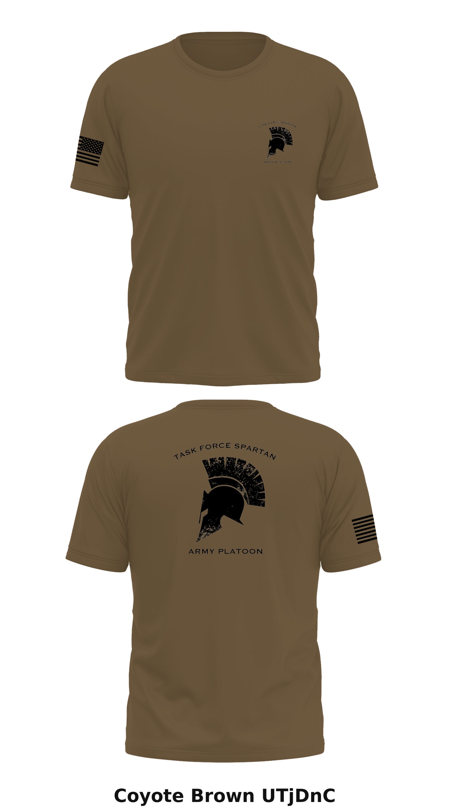 Task Force Spartan- Army Platoon Store 1 Core Men's SS Performance Tee - UTjDnC