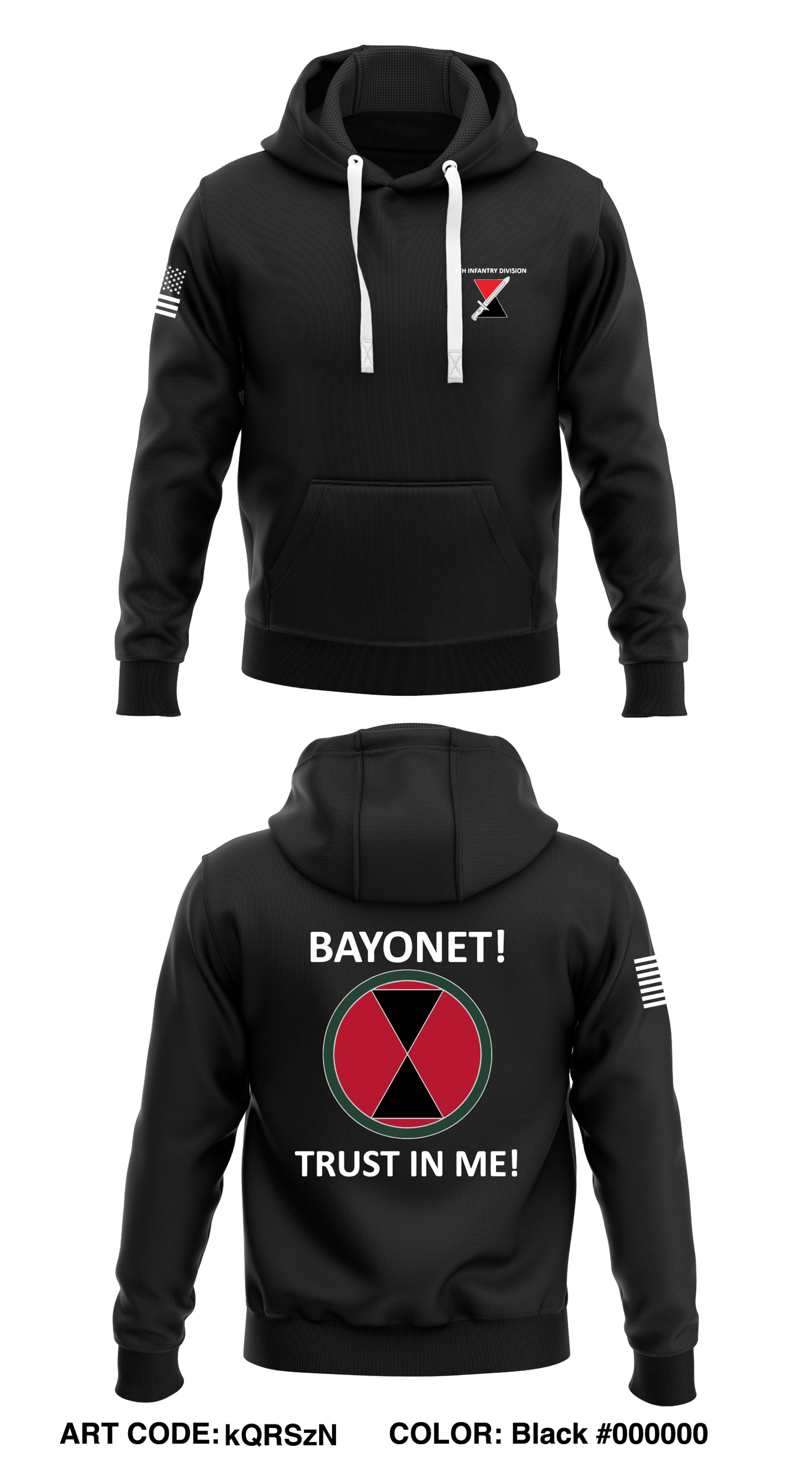 7ID Legacy Design Store 1 Core Men's Hooded Performance Sweatshirt - kQRSzN