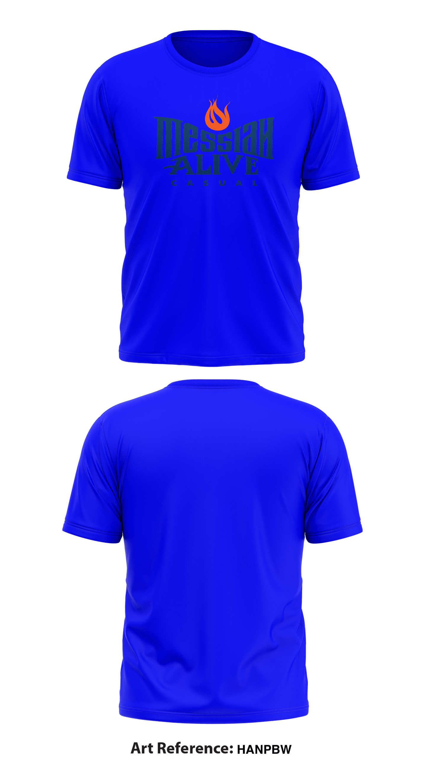 Messiah Alive Store 1 Core Men's SS Performance Tee - HAnPbW