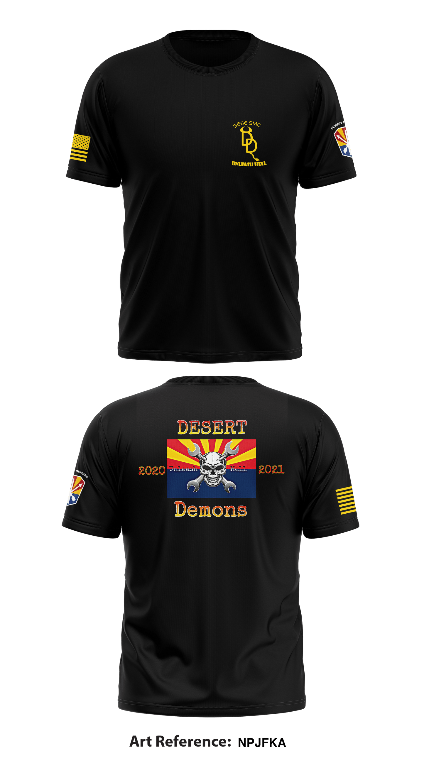 3666th SMC Store 1 Core Men's SS Performance Tee - NPjFKa