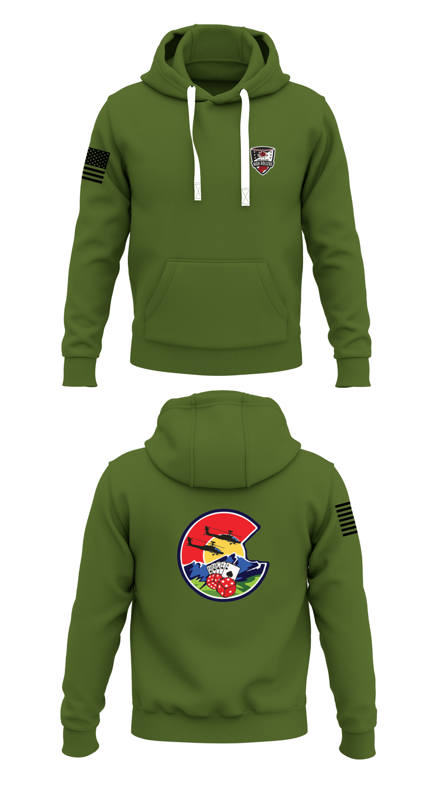 4-4 HHC AB Store 1 Core Men's Hooded Performance Sweatshirt - 40080064051