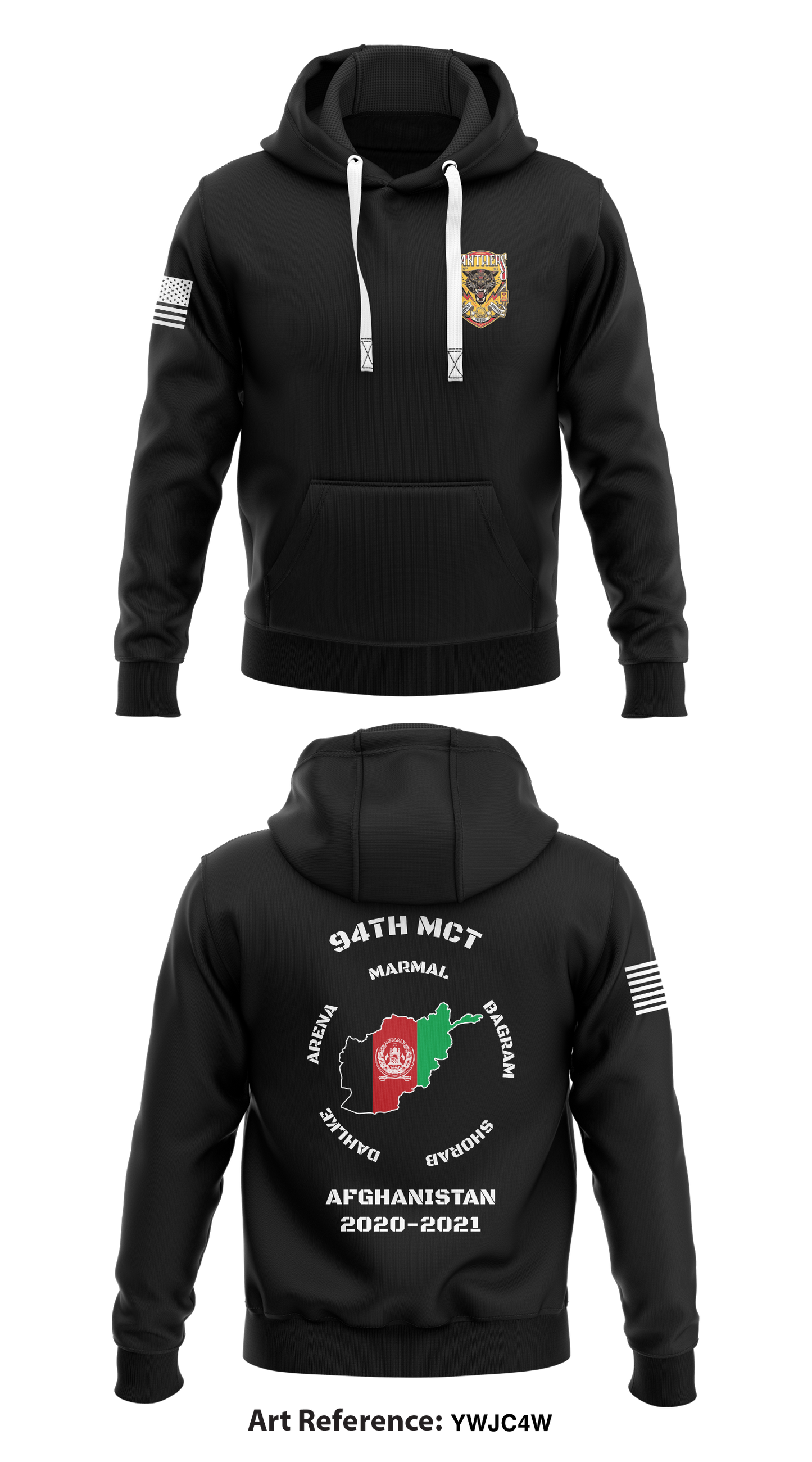 94th MCT Store 1 Core Men's Hooded Performance Sweatshirt - ywjc4w