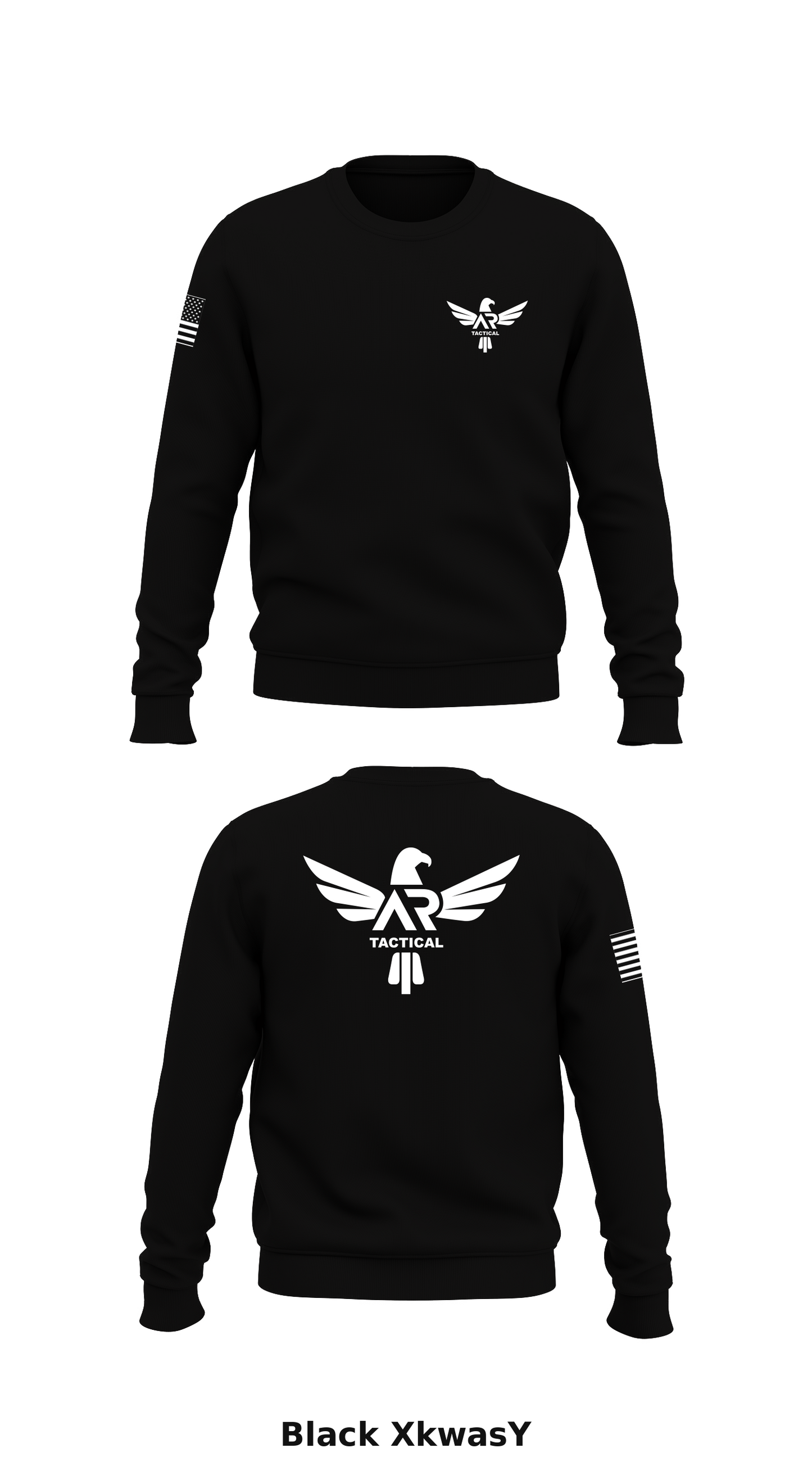 AR Tactical Store 1 Core Men's Crewneck Performance Sweatshirt - XkwasY