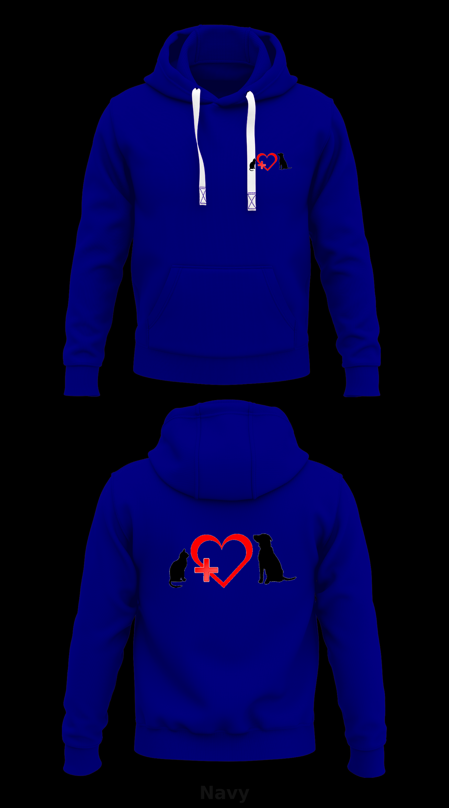 Brooklyn Road Veterinary Clinic Store 1 Core Men's Hooded Performance Sweatshirt - 60950991132