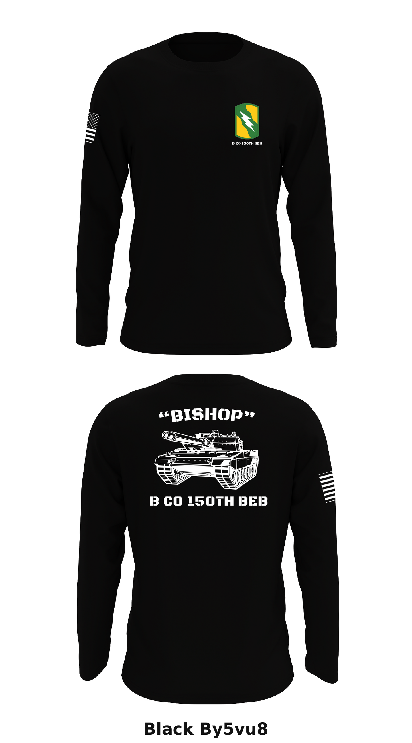 B CO 150th BEB Store 1 Core Men's LS Performance Tee - By5vu8