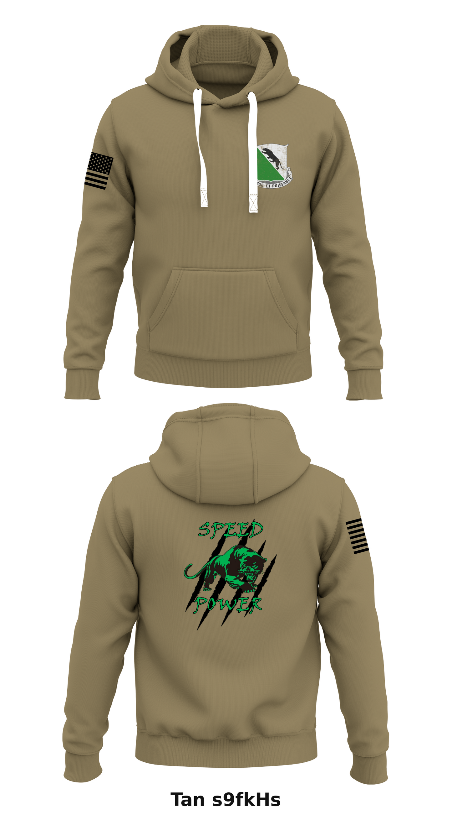 3-69AR, 1ABCT, 3ID Store 1 Core Men's Hooded Performance Sweatshirt - s9fkHs