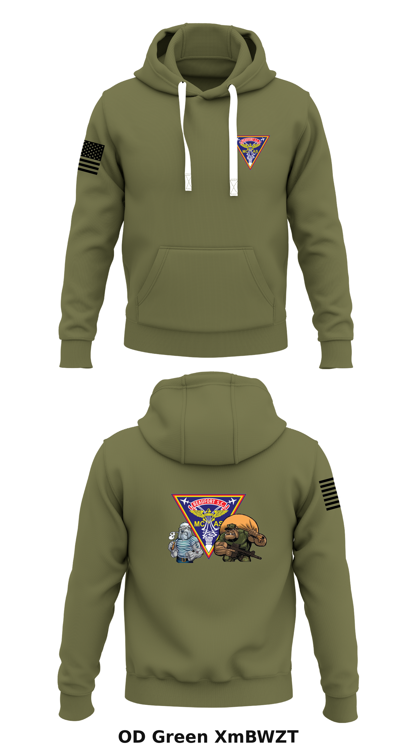 Station Supply Store 1 Core Men's Hooded Performance Sweatshirt - XmBWZT