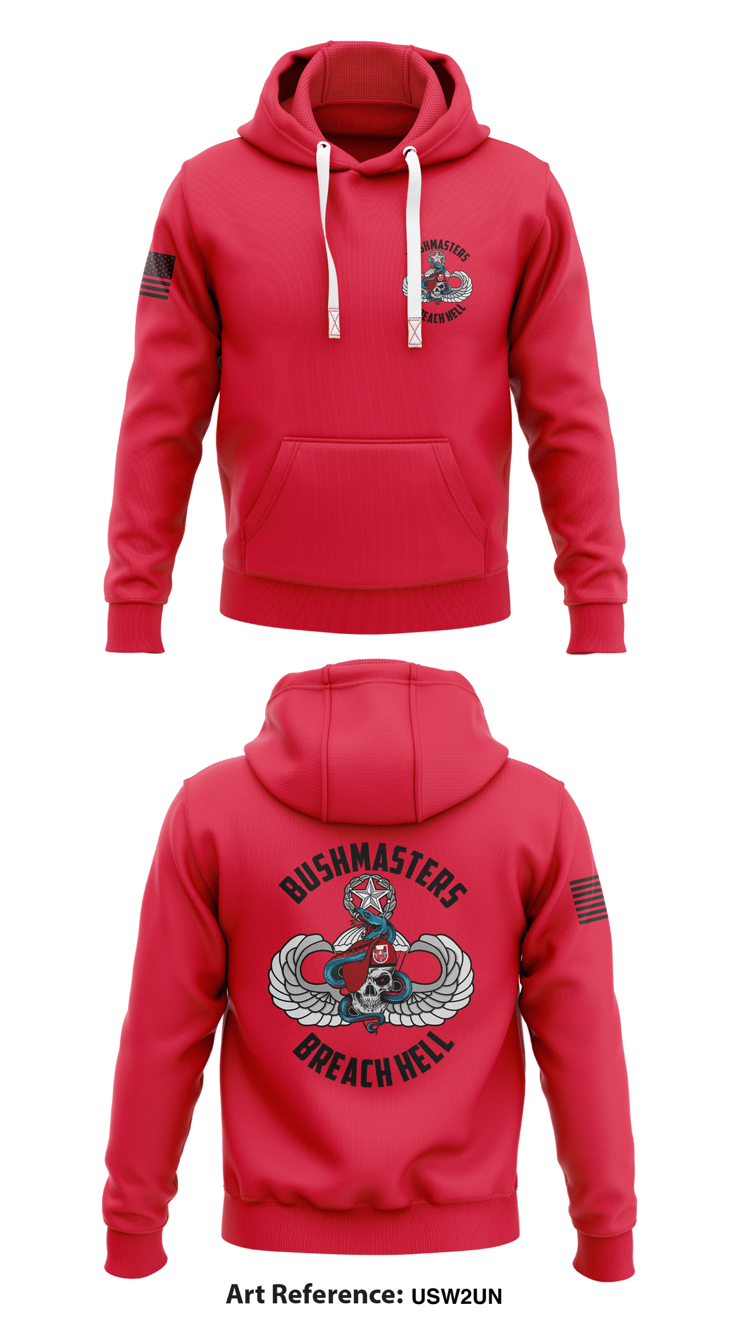Bushmasters Store 1 Core Men's Hooded Performance Sweatshirt - uSw2UN