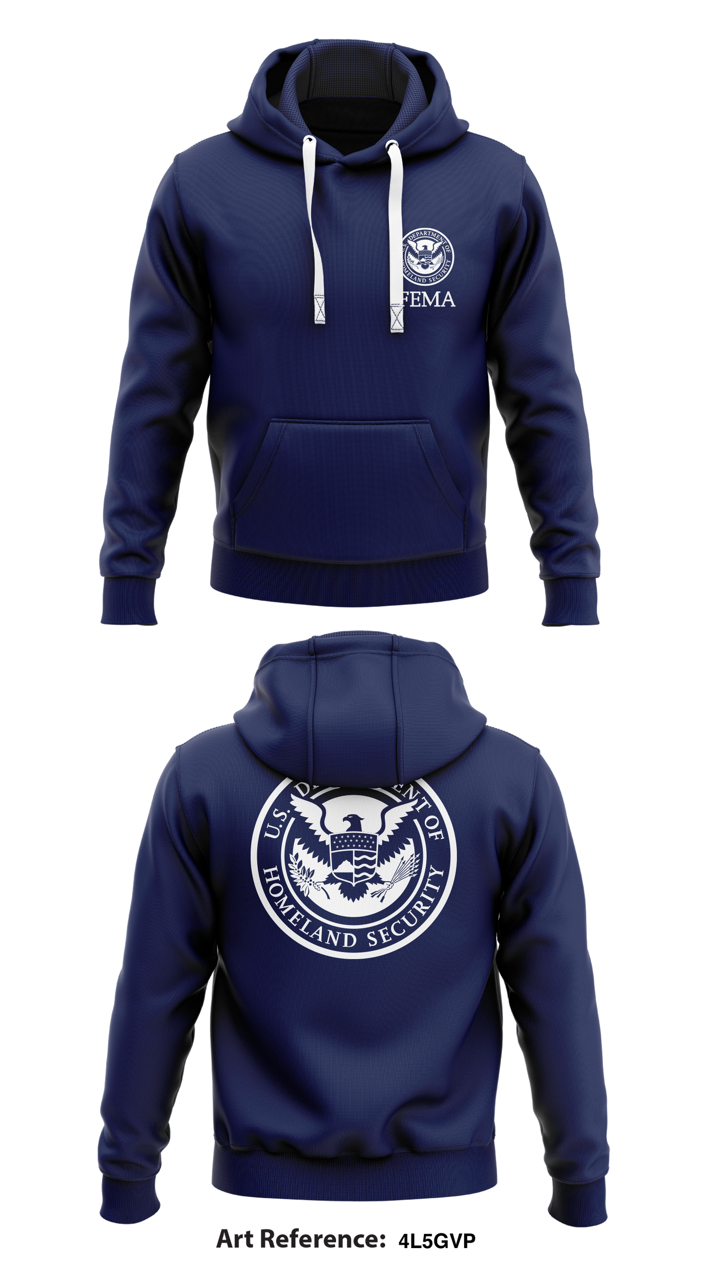 FEMA Region 1 Operations Store 1 Core Men's Hooded Performance Sweatshirt - 4L5GVP