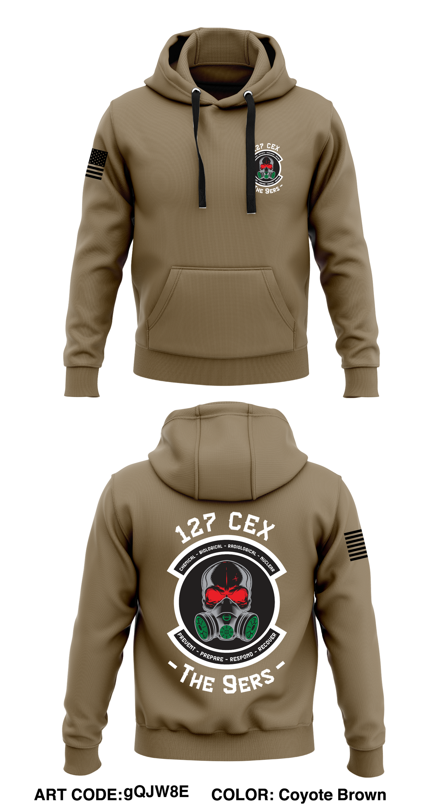 127th Emergency Management Store 1 Core Men's Hooded Performance Sweatshirt - gQJW8E