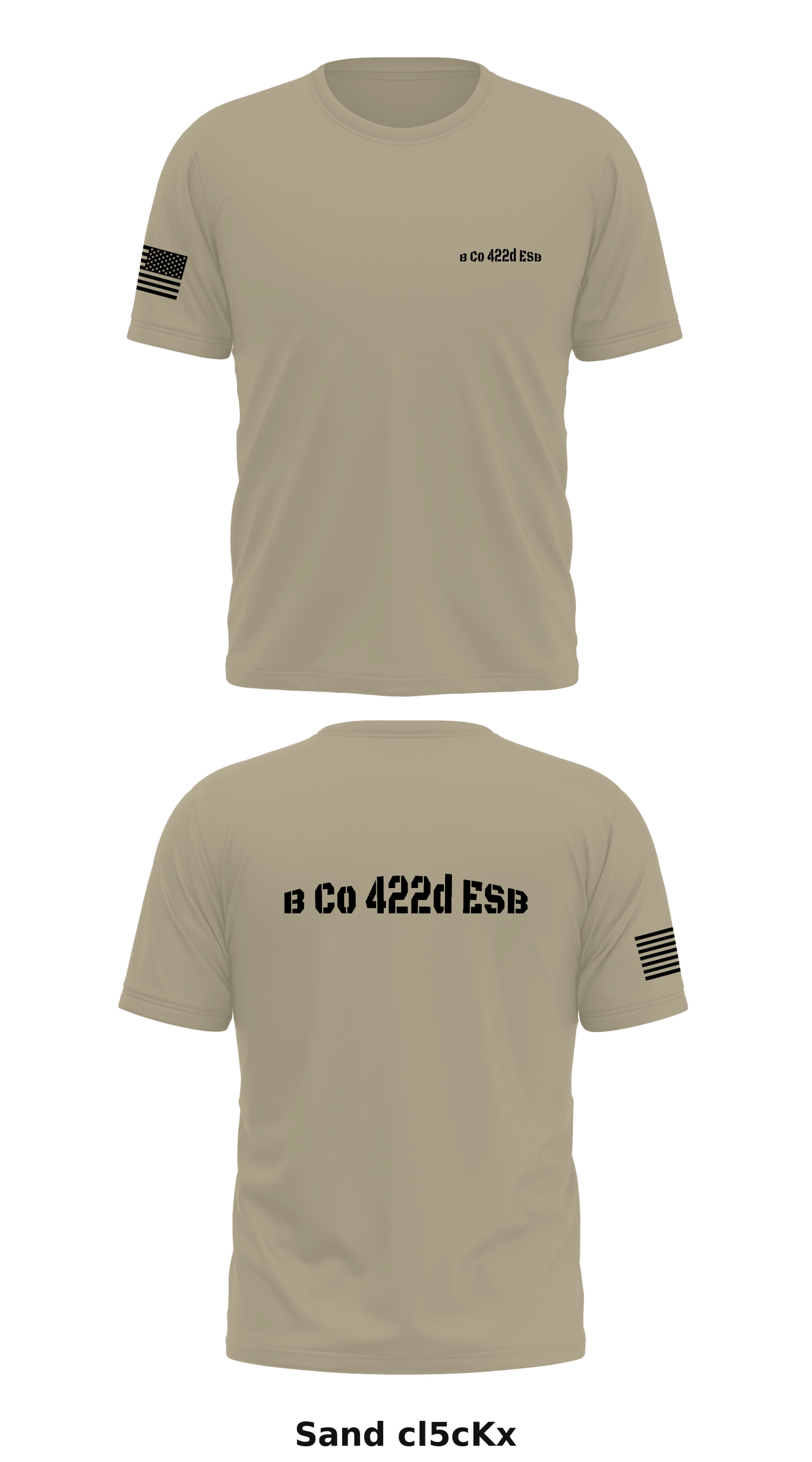 B Co 422d ESB Store 1 Core Men's SS Performance Tee - cl5cKx