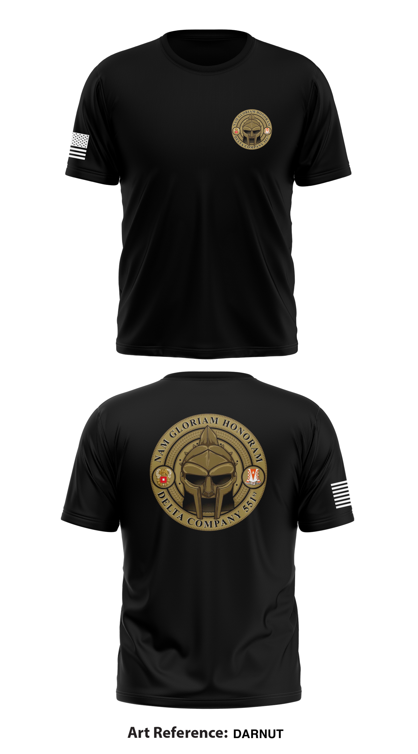 D Co, 511 Bn, 15th signal brigade Store 1 Core Men's SS Performance Tee - darNuT