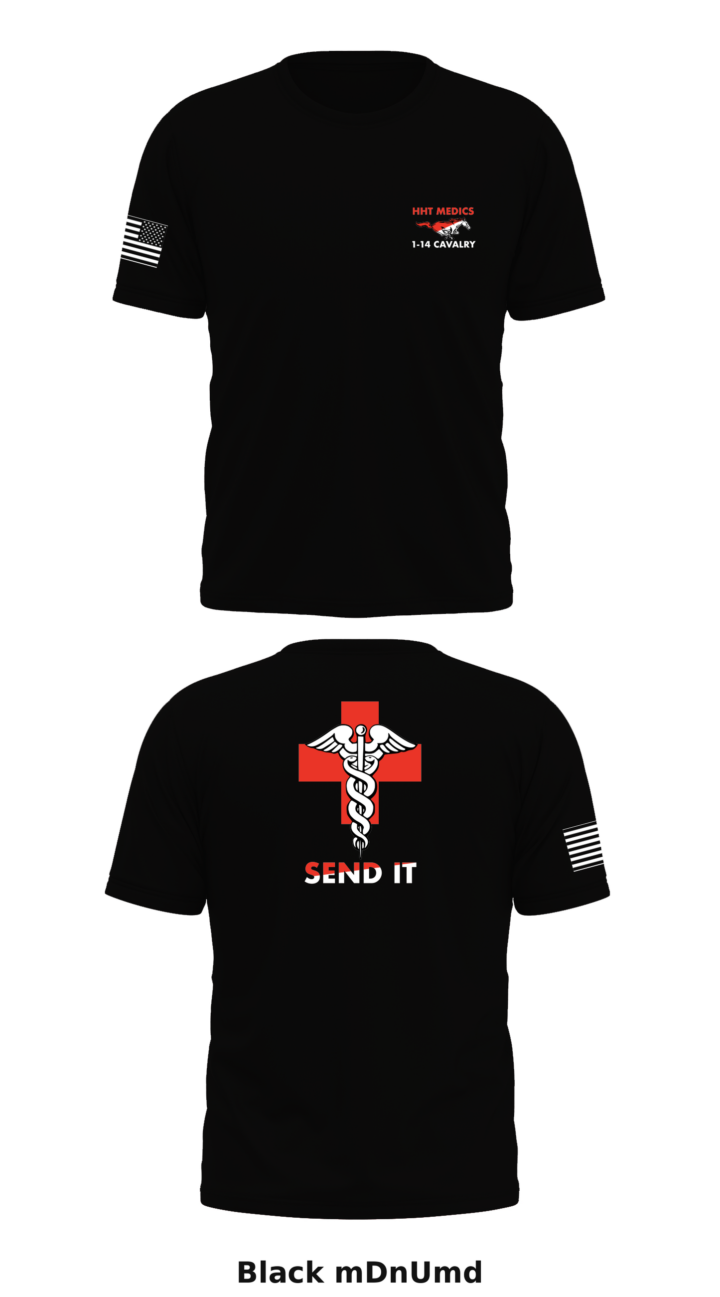 HHT Medics 1-14 Cavalry Store 1 Core Men's SS Performance Tee - mDnUmd