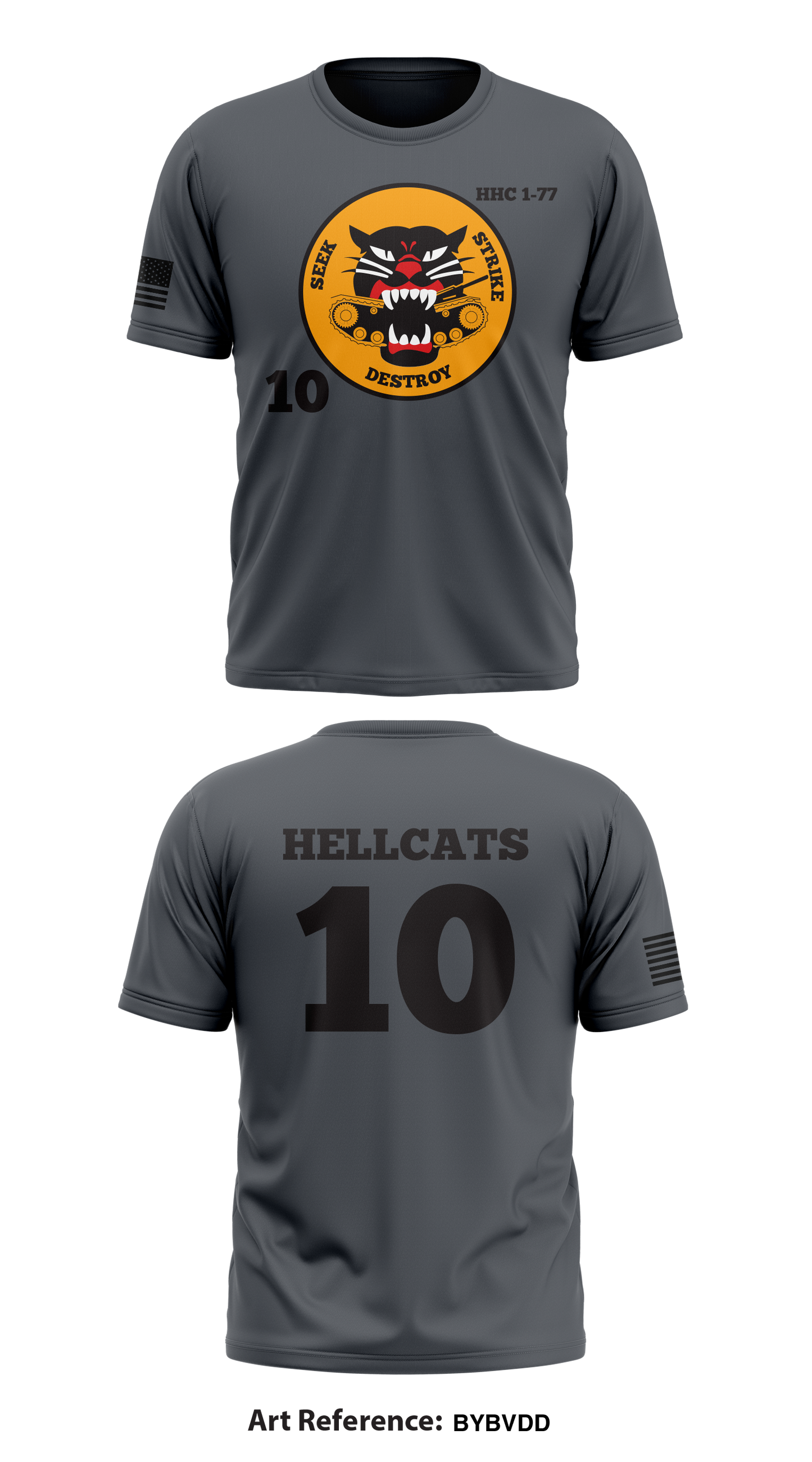 Hellcats Store 1 Core Men's SS Performance Tee - bybVdd