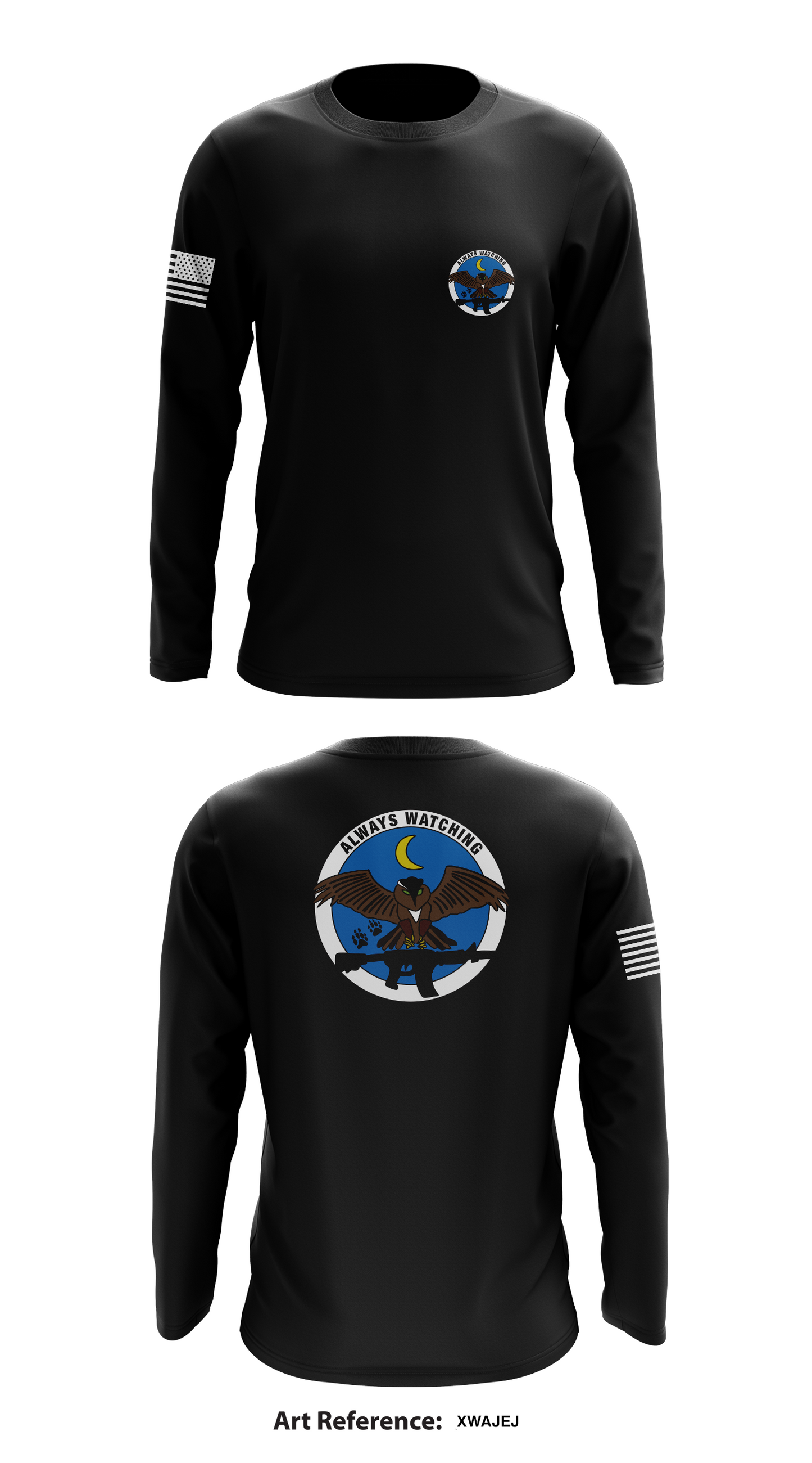 C-Squad Store 1 Core Men's LS Performance Tee - XWaJej