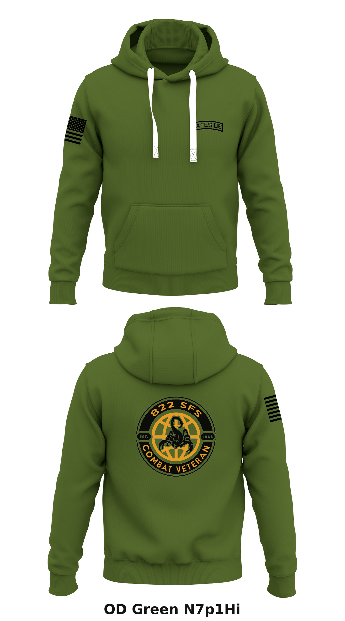 SAFESIDE Core Men's Hooded Performance Sweatshirt - N7p1Hi