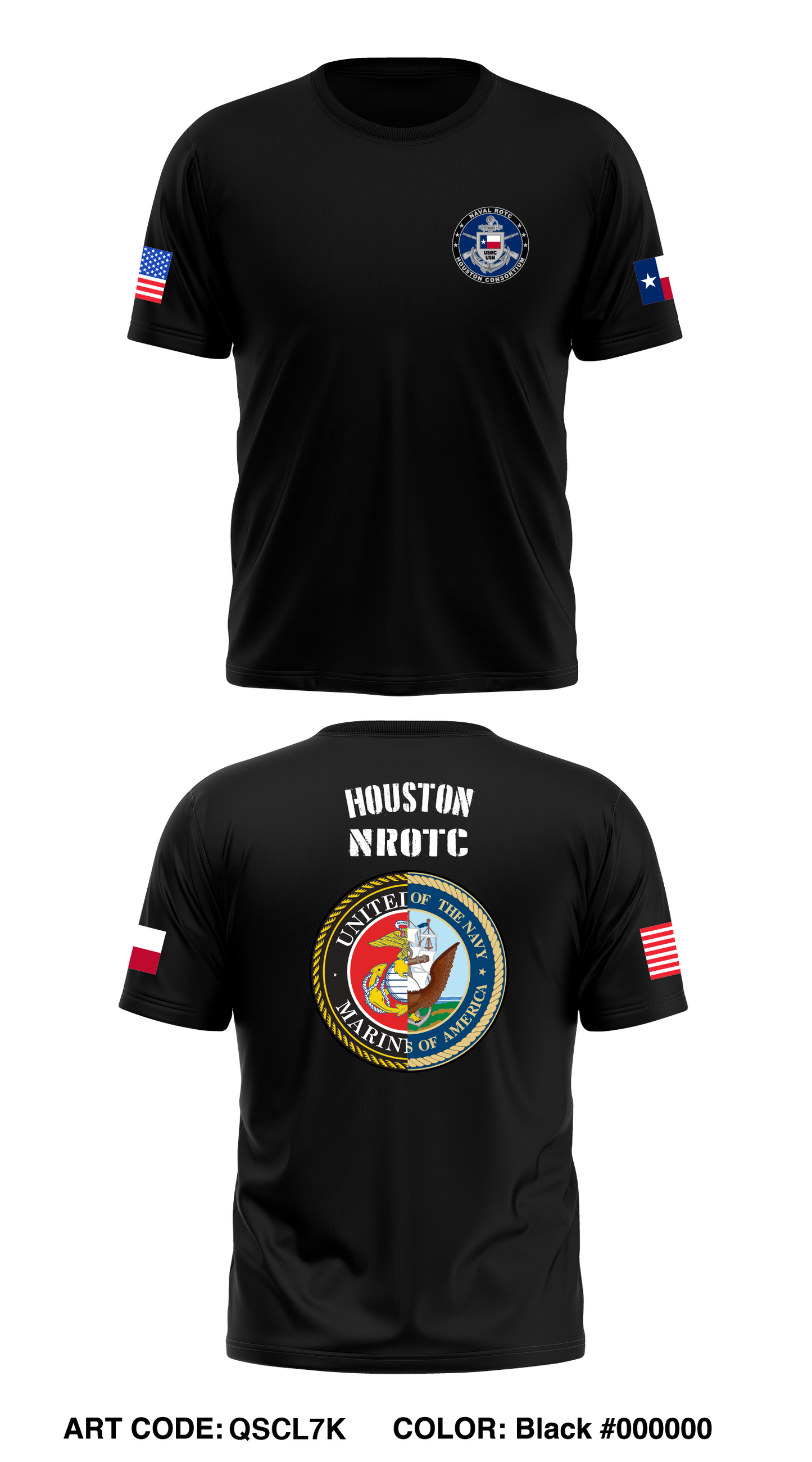 Rice NROTC Store 1 Core Men's SS Performance Tee - QSCL7K