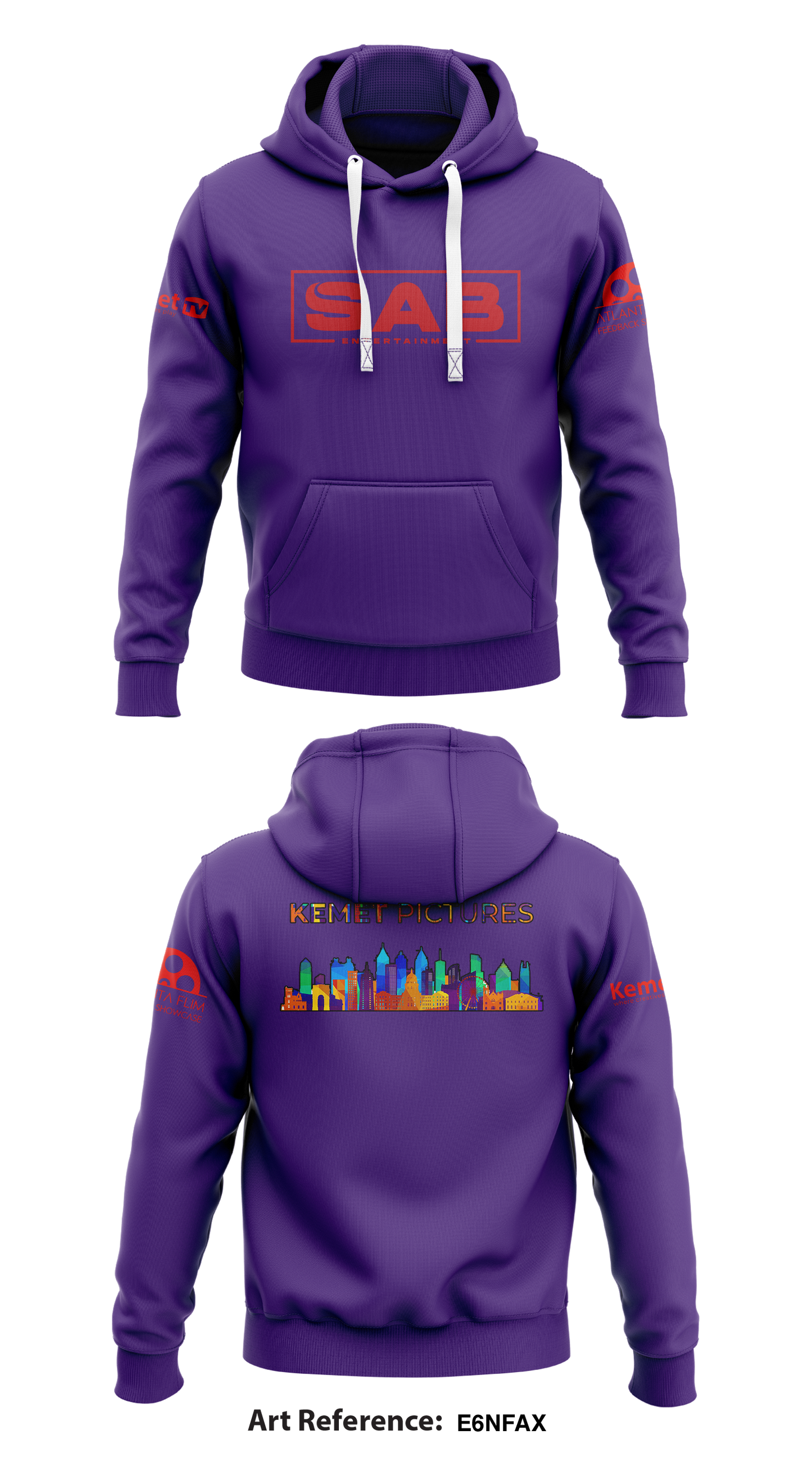 Reel Action Store 1 Core Men's Hooded Performance Sweatshirt - E6NFaX
