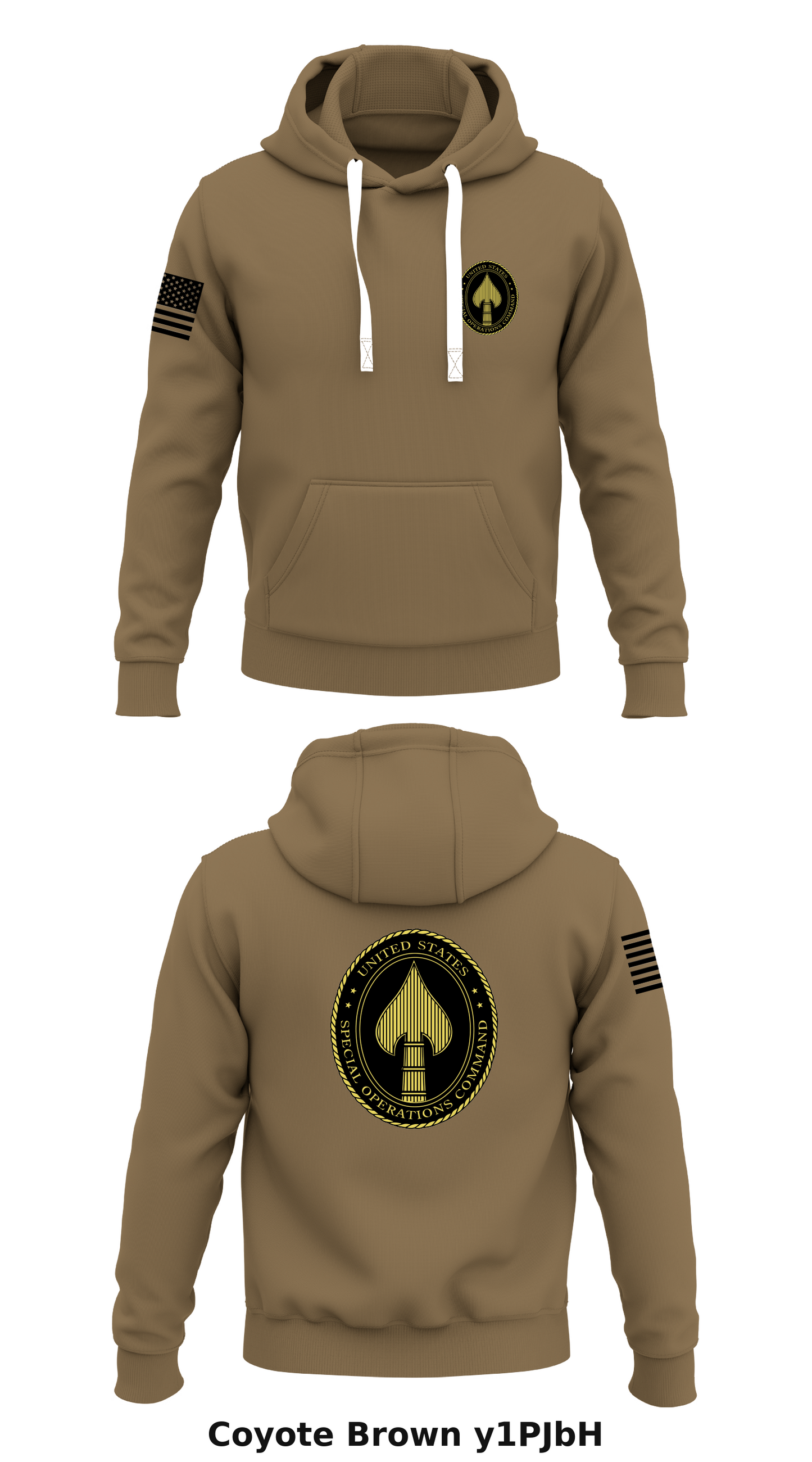 US SOCOM Store 1 Core Men's Hooded Performance Sweatshirt - y1PJbH