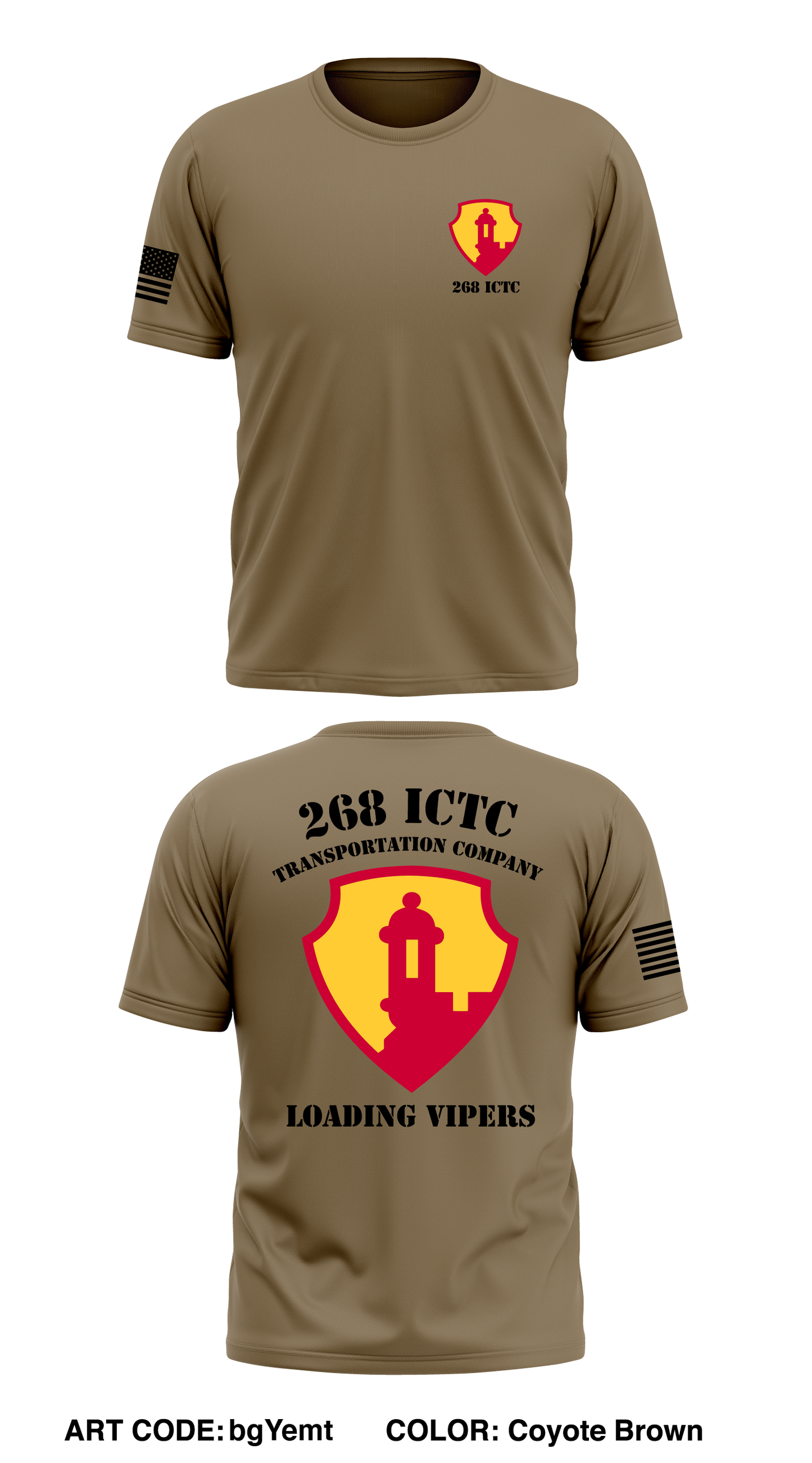 268 ICTC Store 1 Core Men's SS Performance Tee - bgYemt