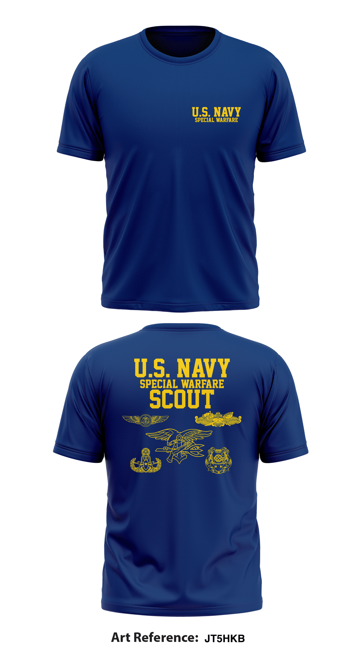Naval Special Warfare Store 1 Core Men's SS Performance Tee - JT5hkb