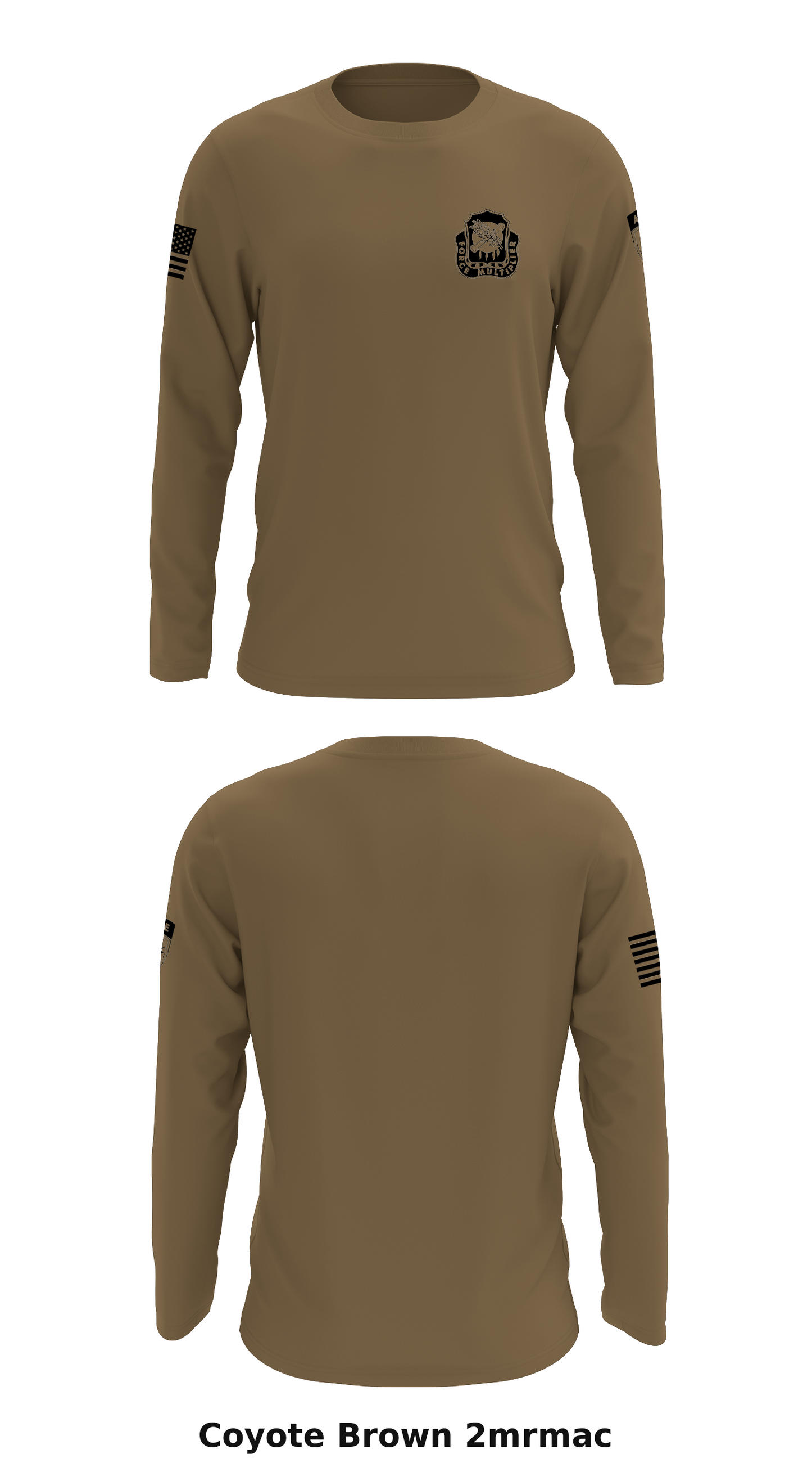 486 Civil Affairs Battalion Store 1 Core Men's LS Performance Tee - 2mrmac