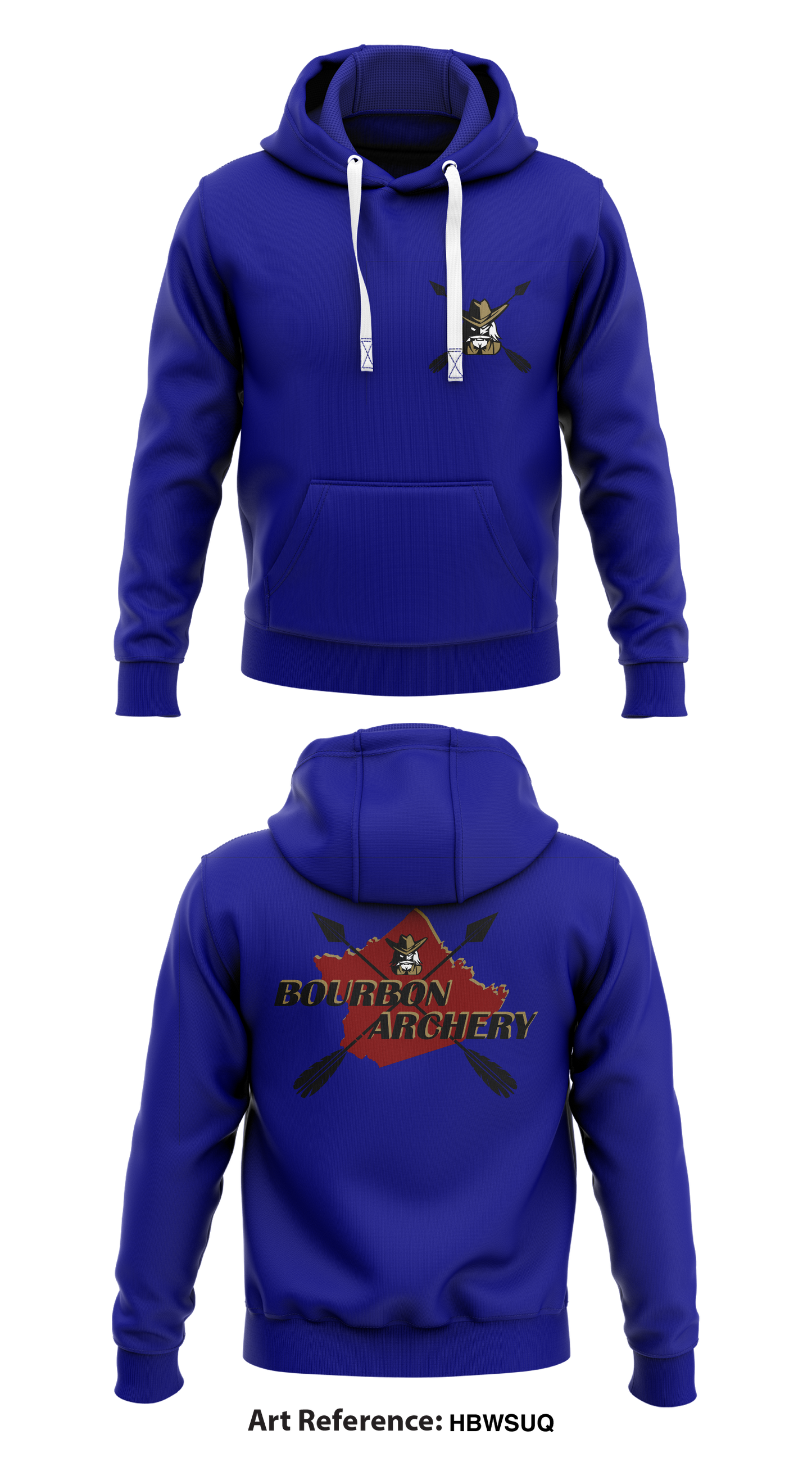 Bourbon Archery Store 1 Core Men's Hooded Performance Sweatshirt - hBWSuQ
