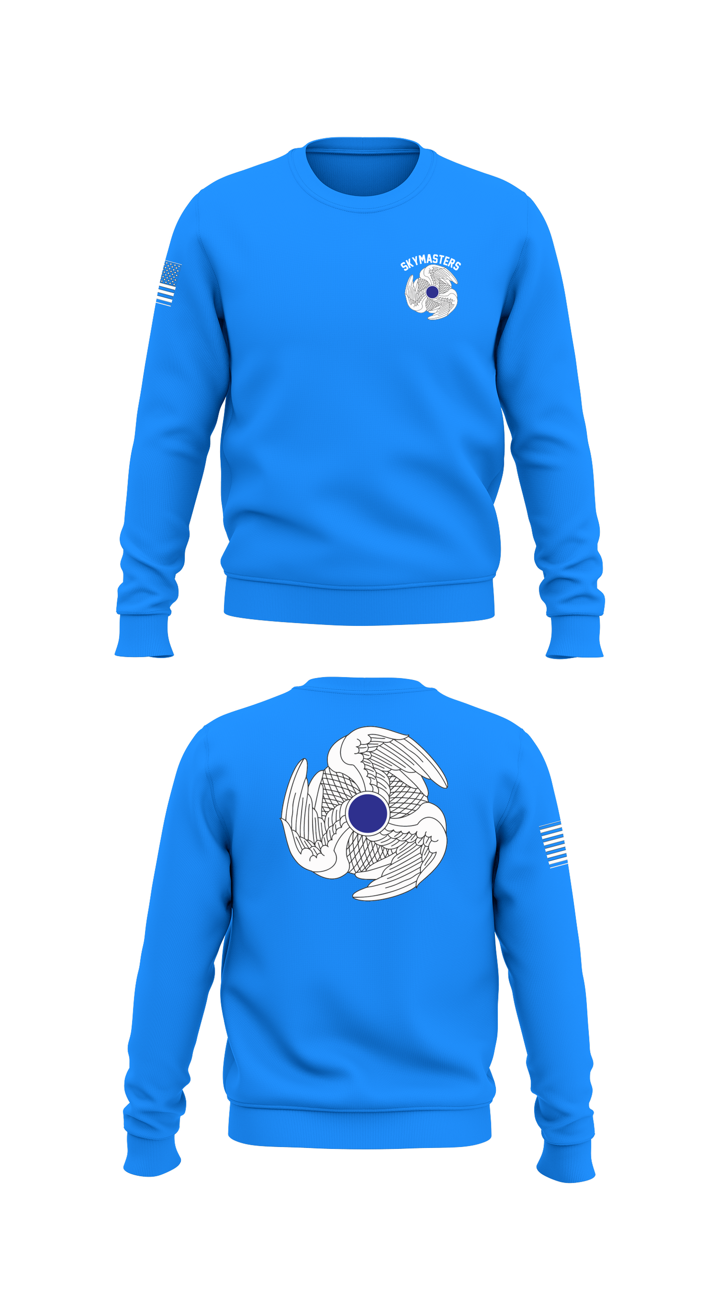 SKYMASTERS Store 1 Core Men's Crewneck Performance Sweatshirt - 58614876447