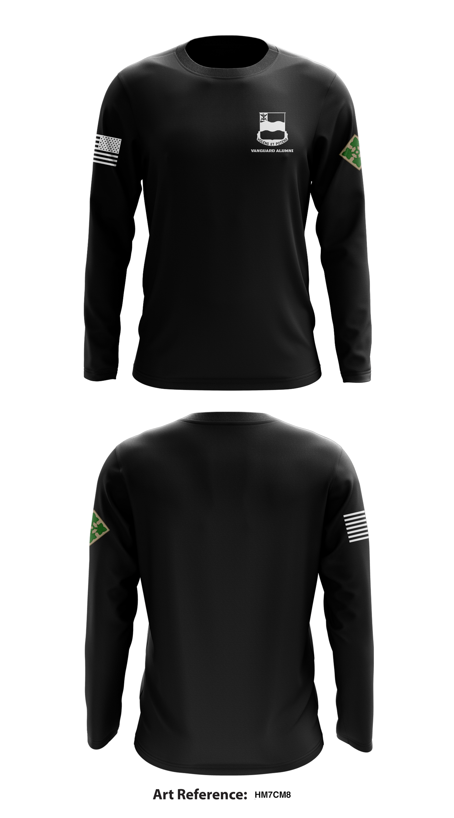 Alumni Series - 4th Infantry Division Core Men's LS Performance Tee - hM7Cm8