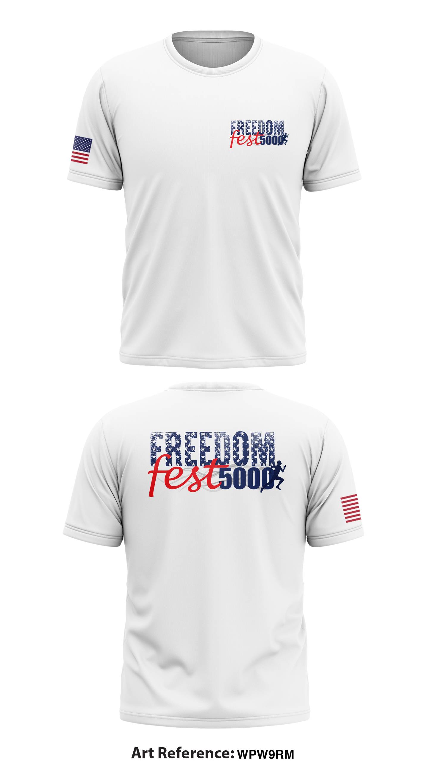 America's Freedom Fest Store 1 Core Men's SS Performance Tee - WPW9rm