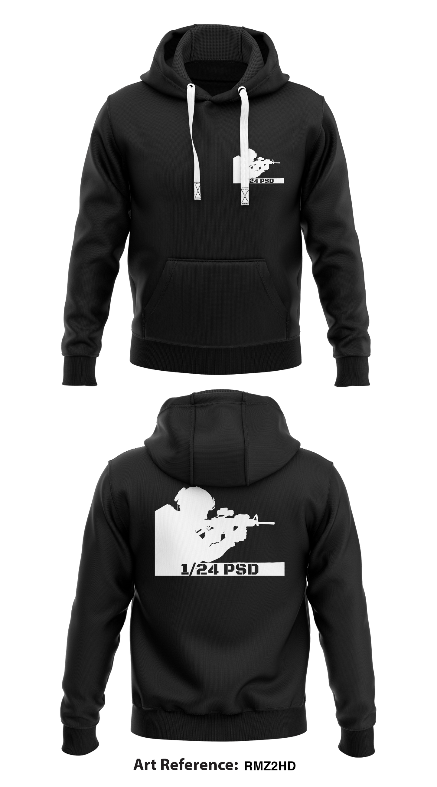 1/24 PSD Store 1 Core Men's Hooded Performance Sweatshirt - rmZ2hD