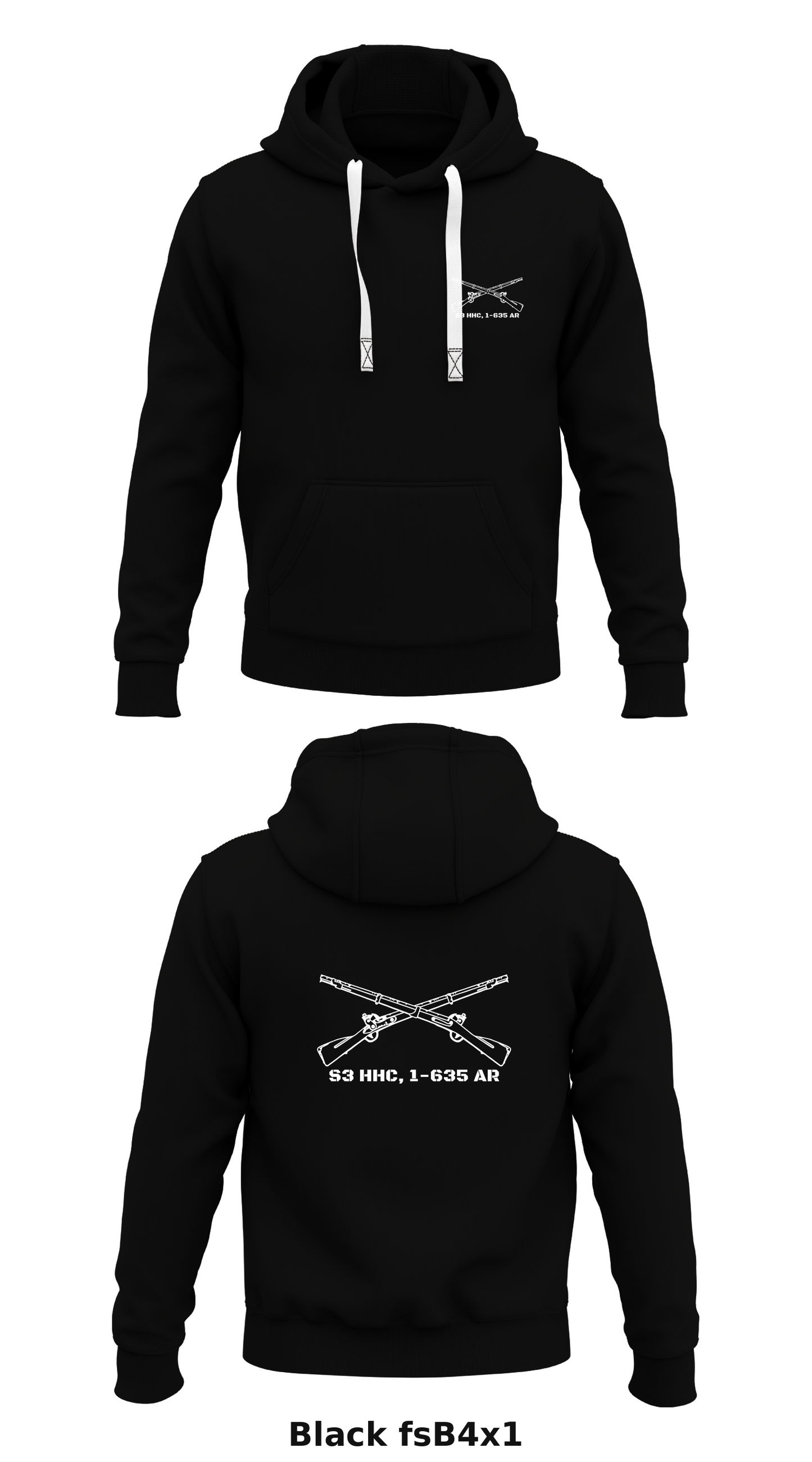 HHC, 1 BN, 635 AR Store 1 Core Men's Hooded Performance Sweatshirt - fsB4x1