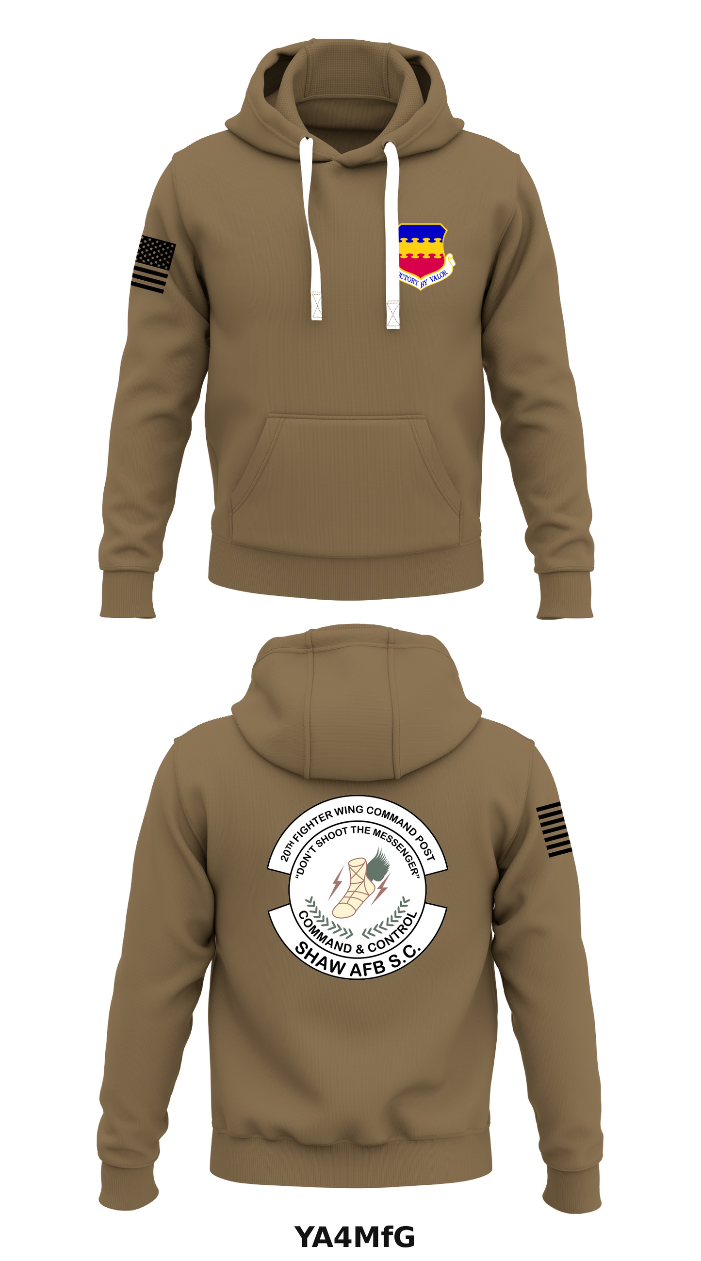 2 FW/CP Store 1 Core Men's Hooded Performance Sweatshirt - YA4MfG