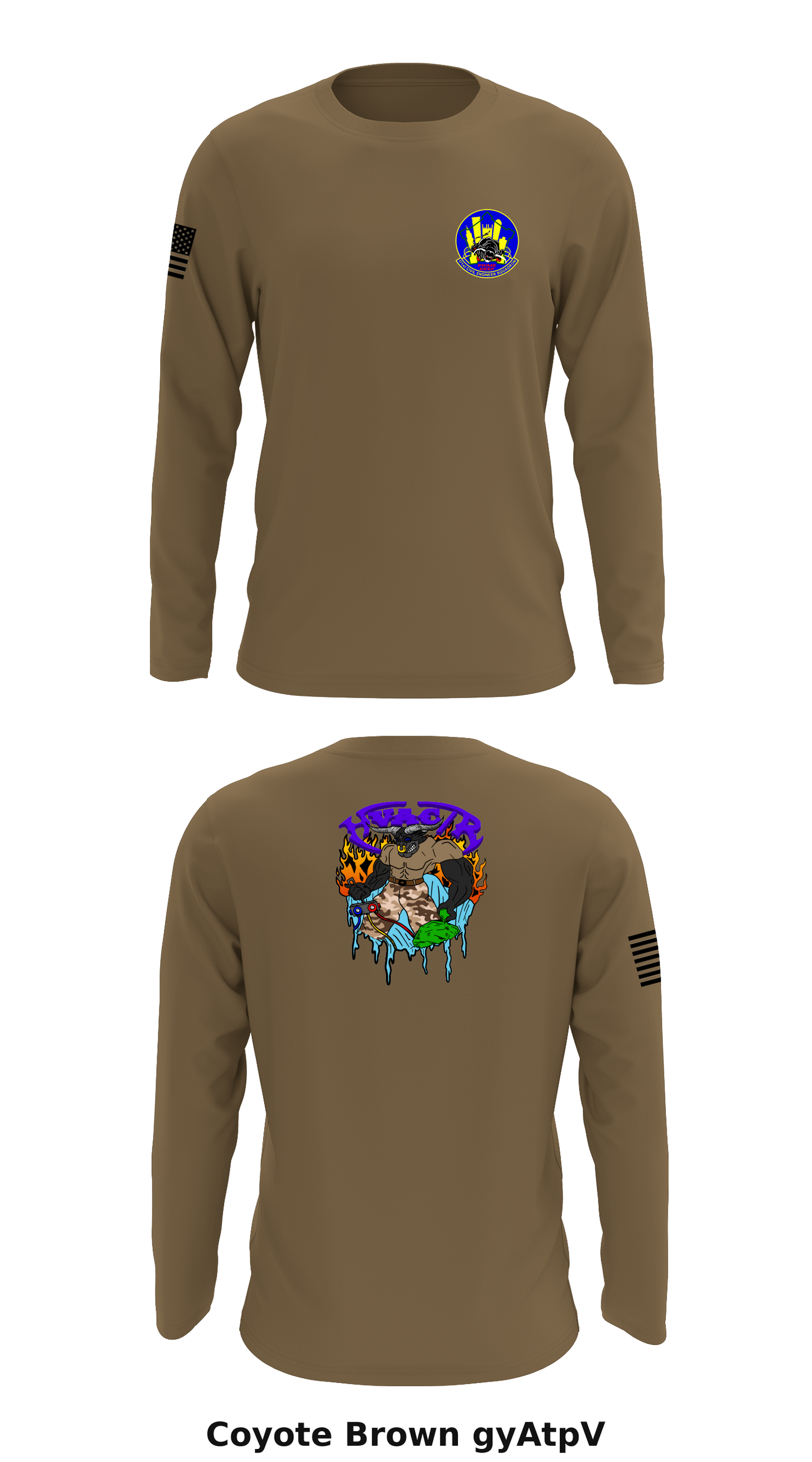 171st CES Store 1 Core Men's LS Performance Tee - gyAtpV