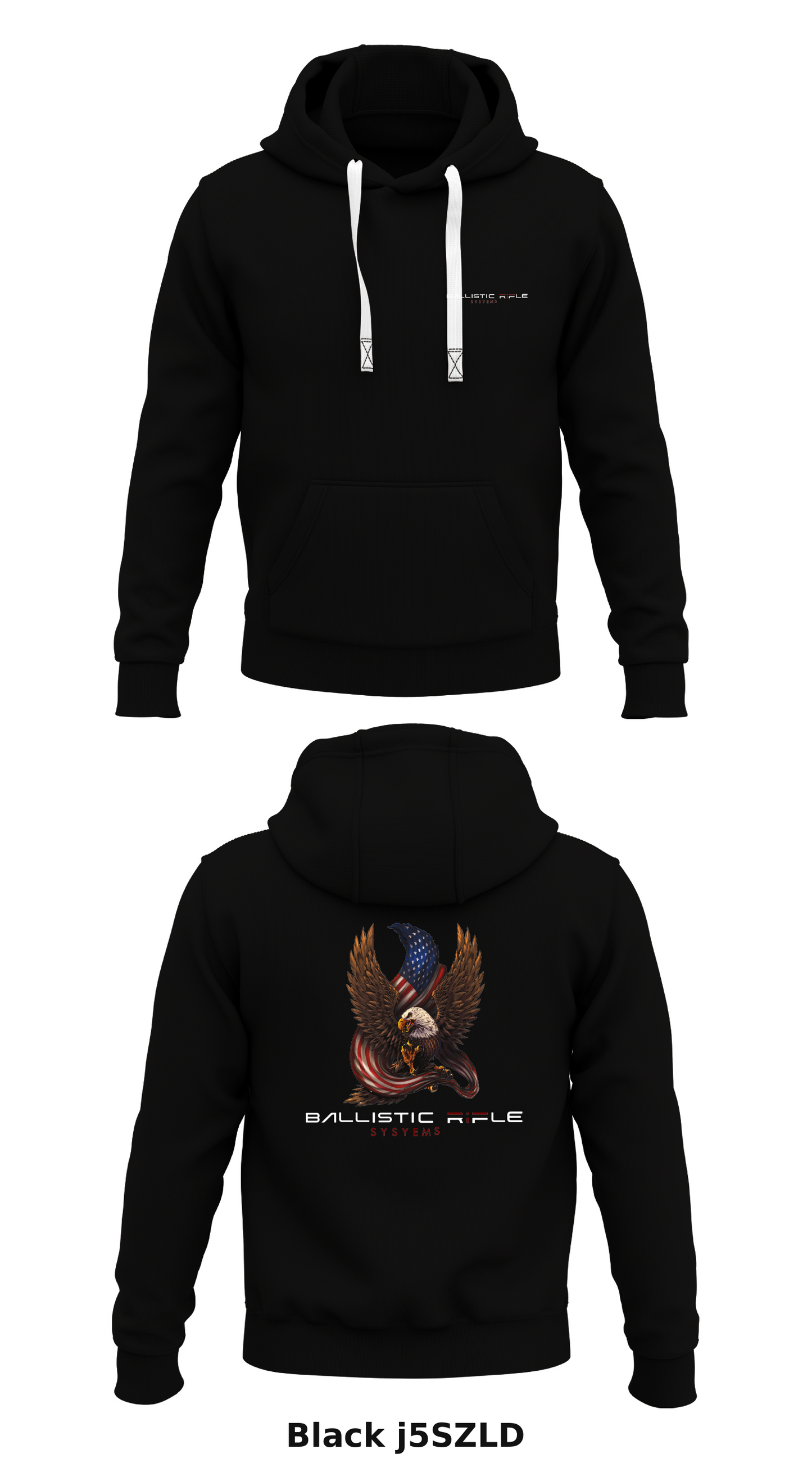 Ballistic Rifle Systems Store 1 Core Men's Hooded Performance Sweatshirt - j5SZLD