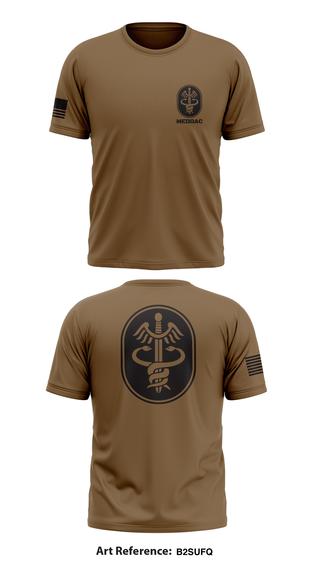 MEDDAC Store 2 Core Men's SS Performance Tee - B2SUFq