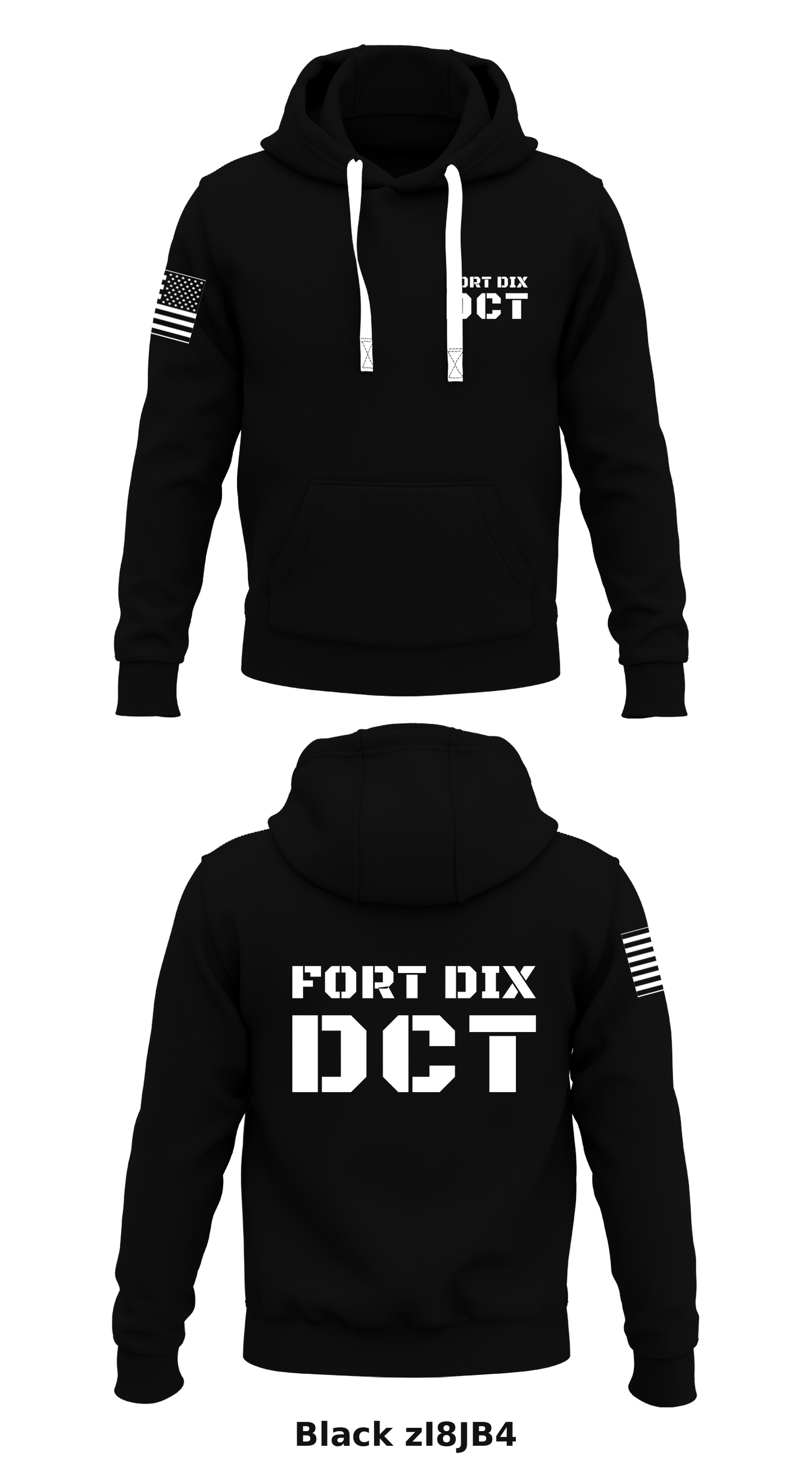 Fort Dix DCT Store 1 Core Men's Hooded Performance Sweatshirt - zI8JB4