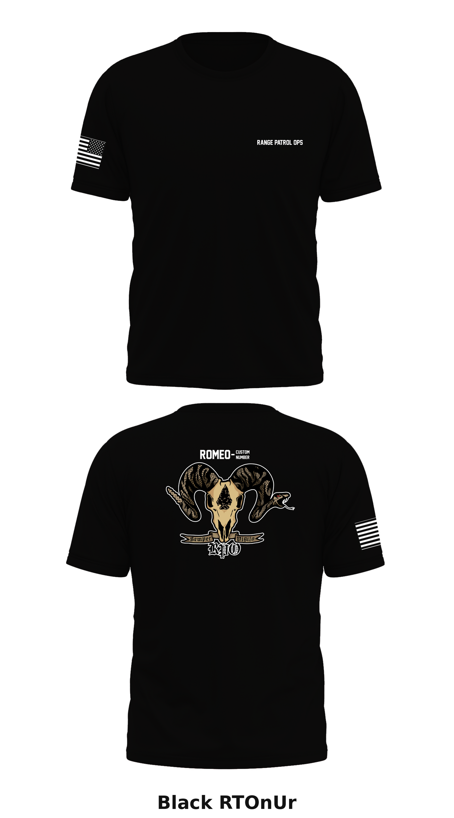 Range Patrol Operations Store 1 Core Men's SS Performance Tee - RTOnUr