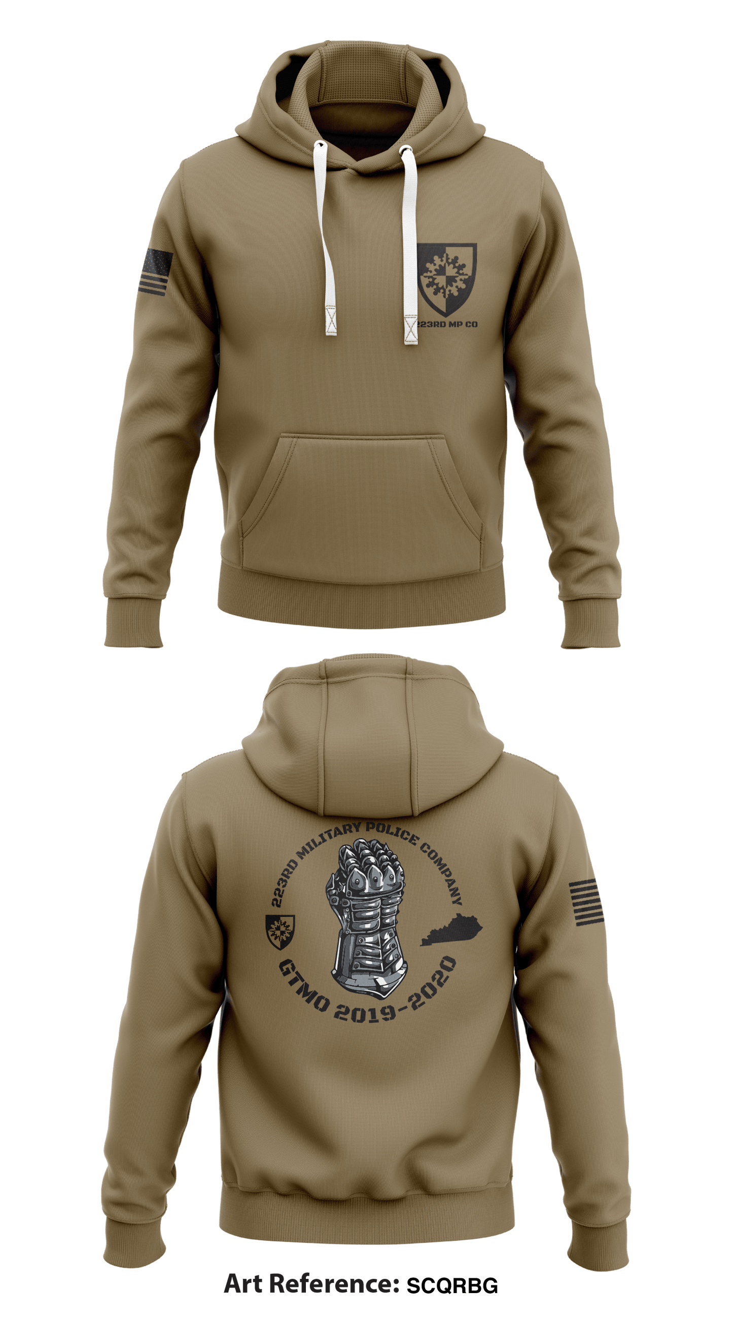 223rd Military Police Company Store 1 Core Men's Hooded Performance Sweatshirt - ScQRBg